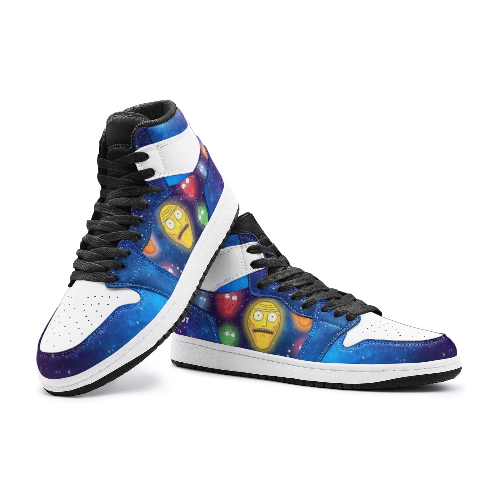 Show Me What You Got Rick and Morty Mid 1 Basketball Shoes