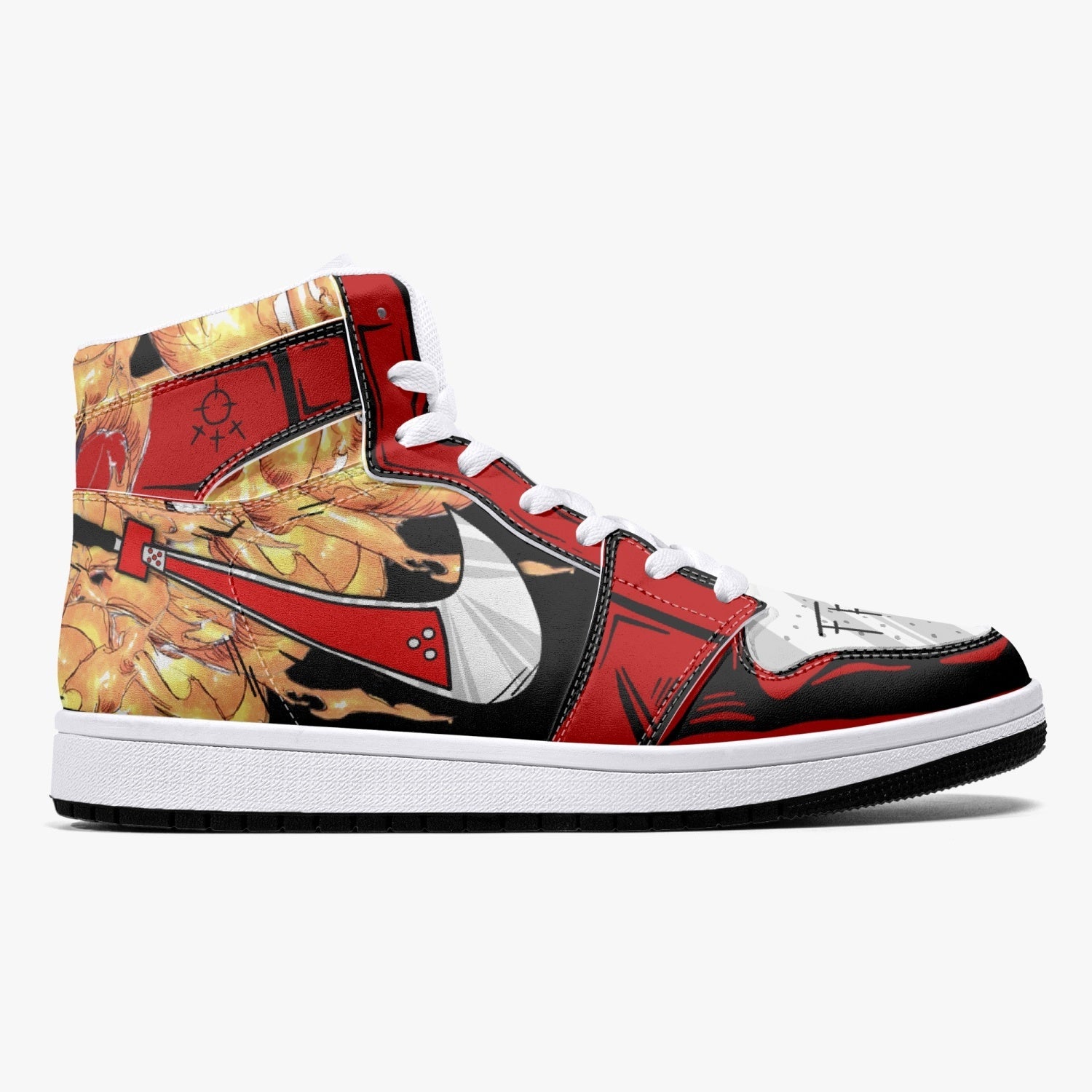 Sol Badguy Guilty Gear Mid 1 Basketball Shoes
