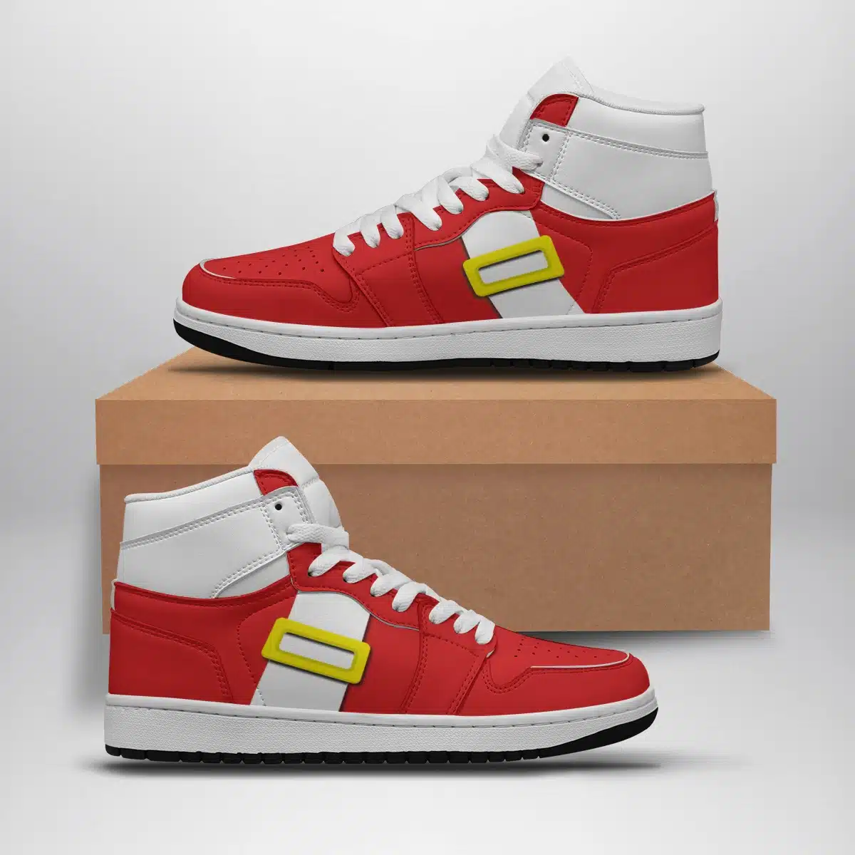 Sonic V2 Sonic the Hedgehog Basketball Shoes for Kids and Adults  Mid 1 Style Sneakers