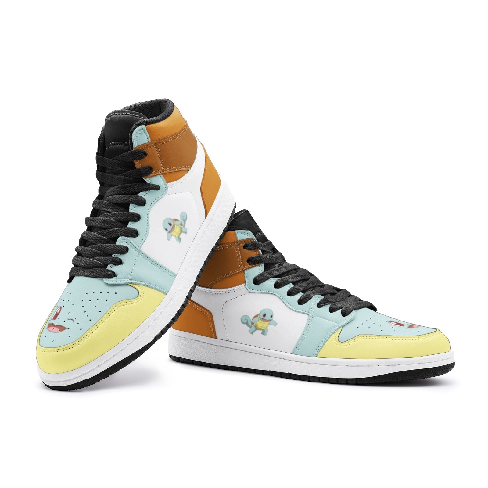 Squirtle Pokemon V2 Mid 1 Basketball Shoes