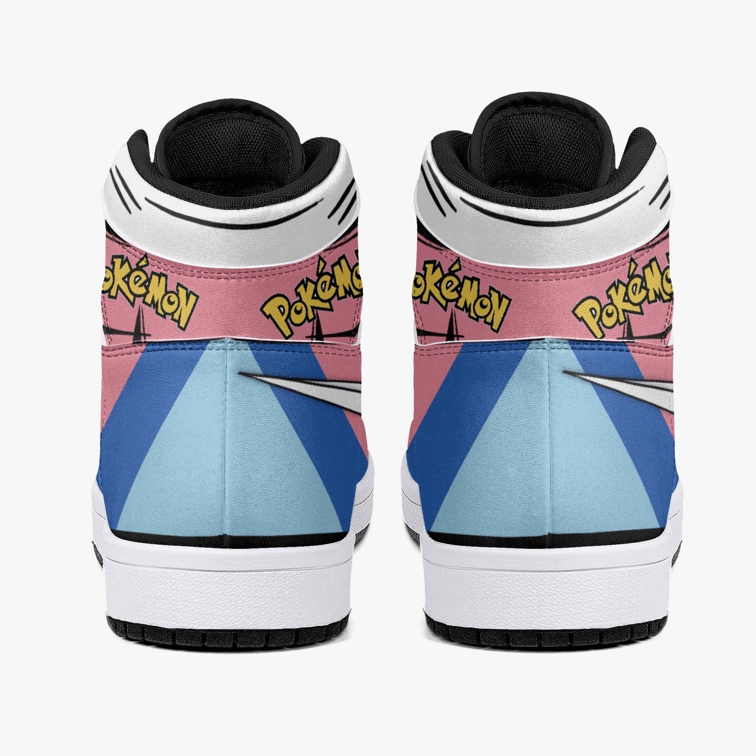 Sylveon Pokemon Mid 1 Basketball Shoes