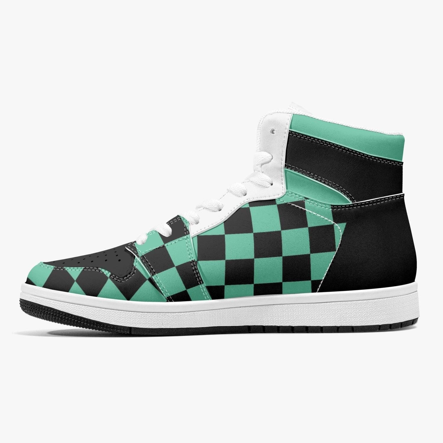 Tanjiro Kamado Demon Slayer Mid 1 Basketball Shoes