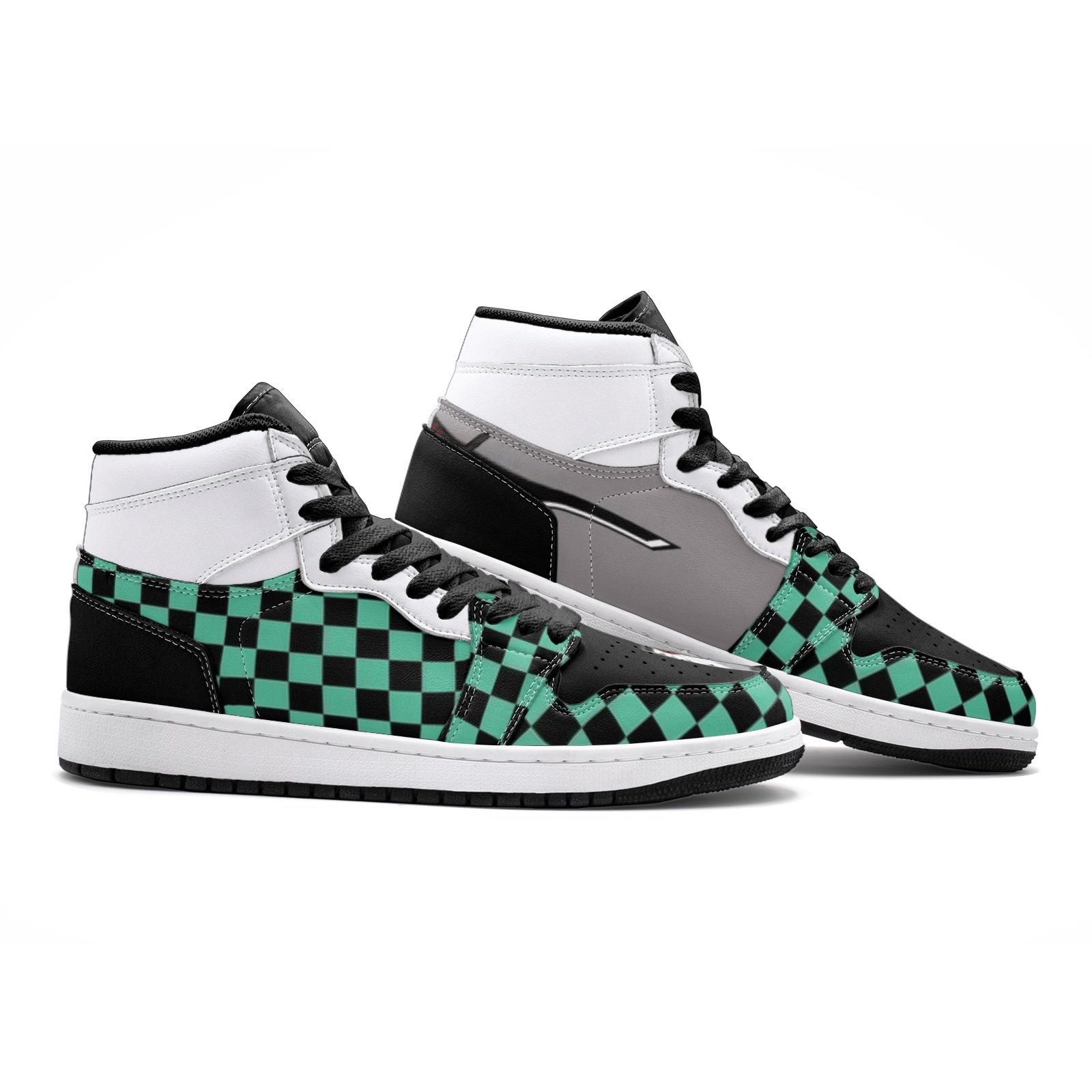 Tanjiro Kamado Demon Slayer V3 Mid 1 Basketball Shoes