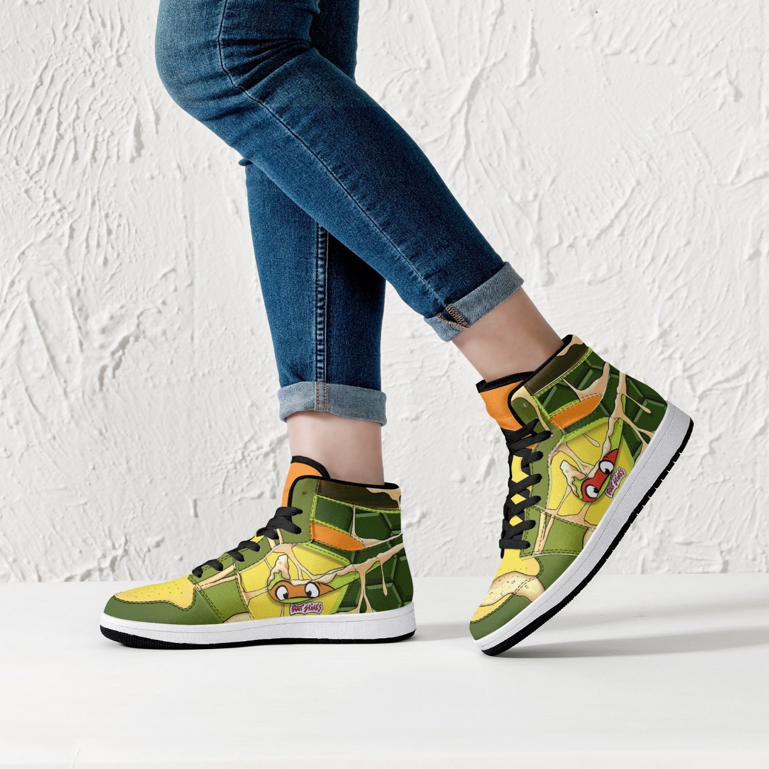Teenage Mutant Ninja Turtles Mid 1 Basketball Shoes