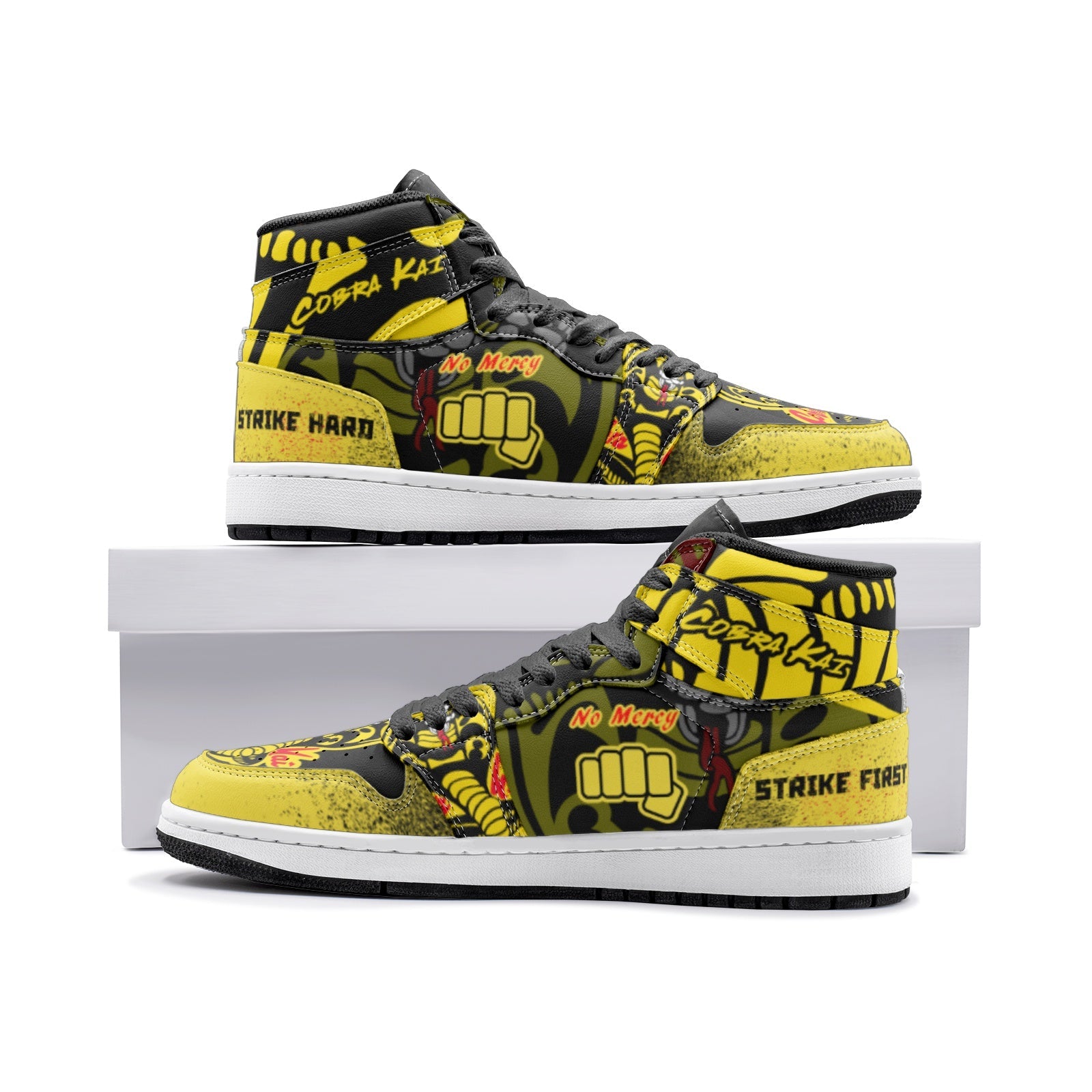 The Karate Kid Cobra Kai Mid 1 Basketball Shoes