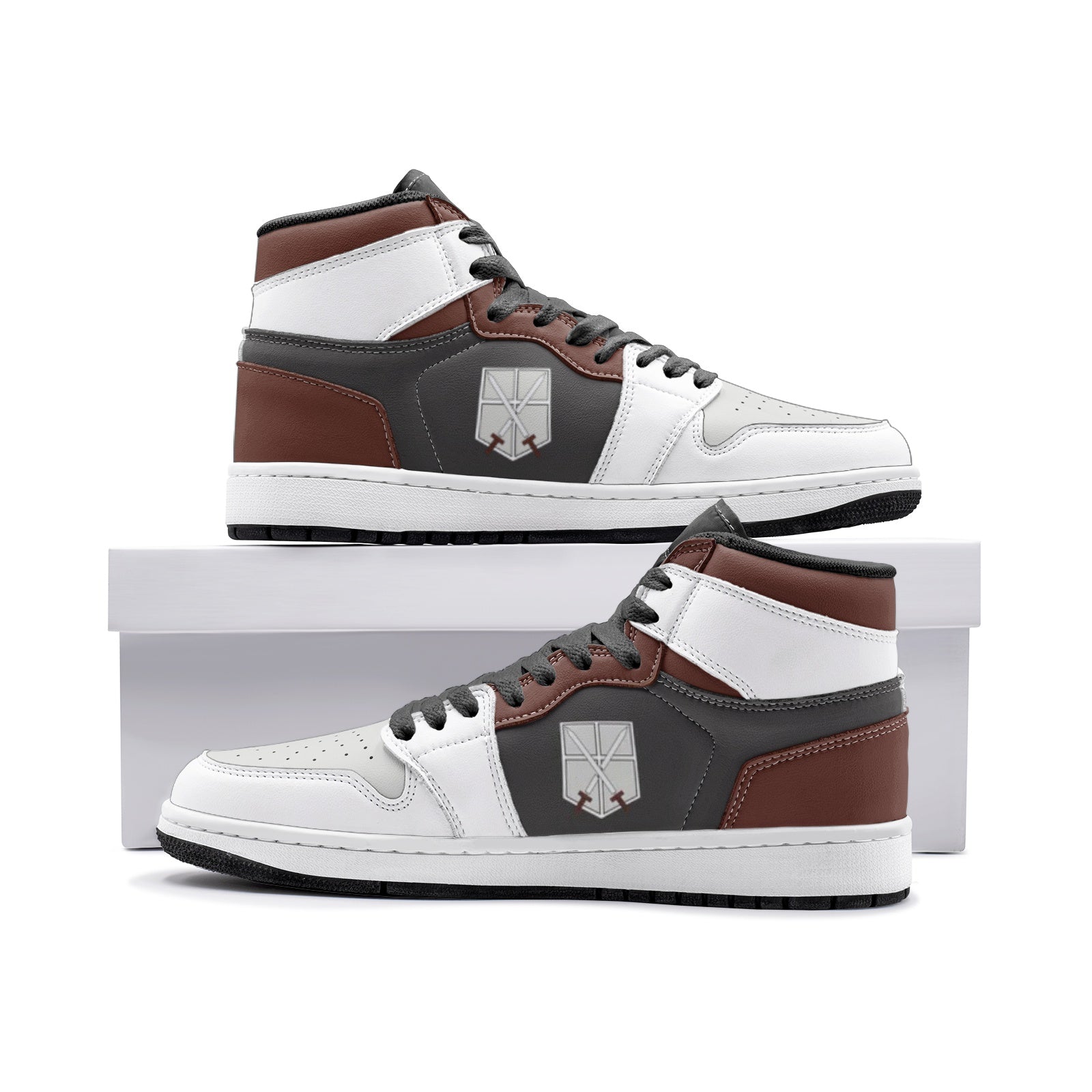 The Training Corps Attack on Titan Mid 1 Basketball Shoes