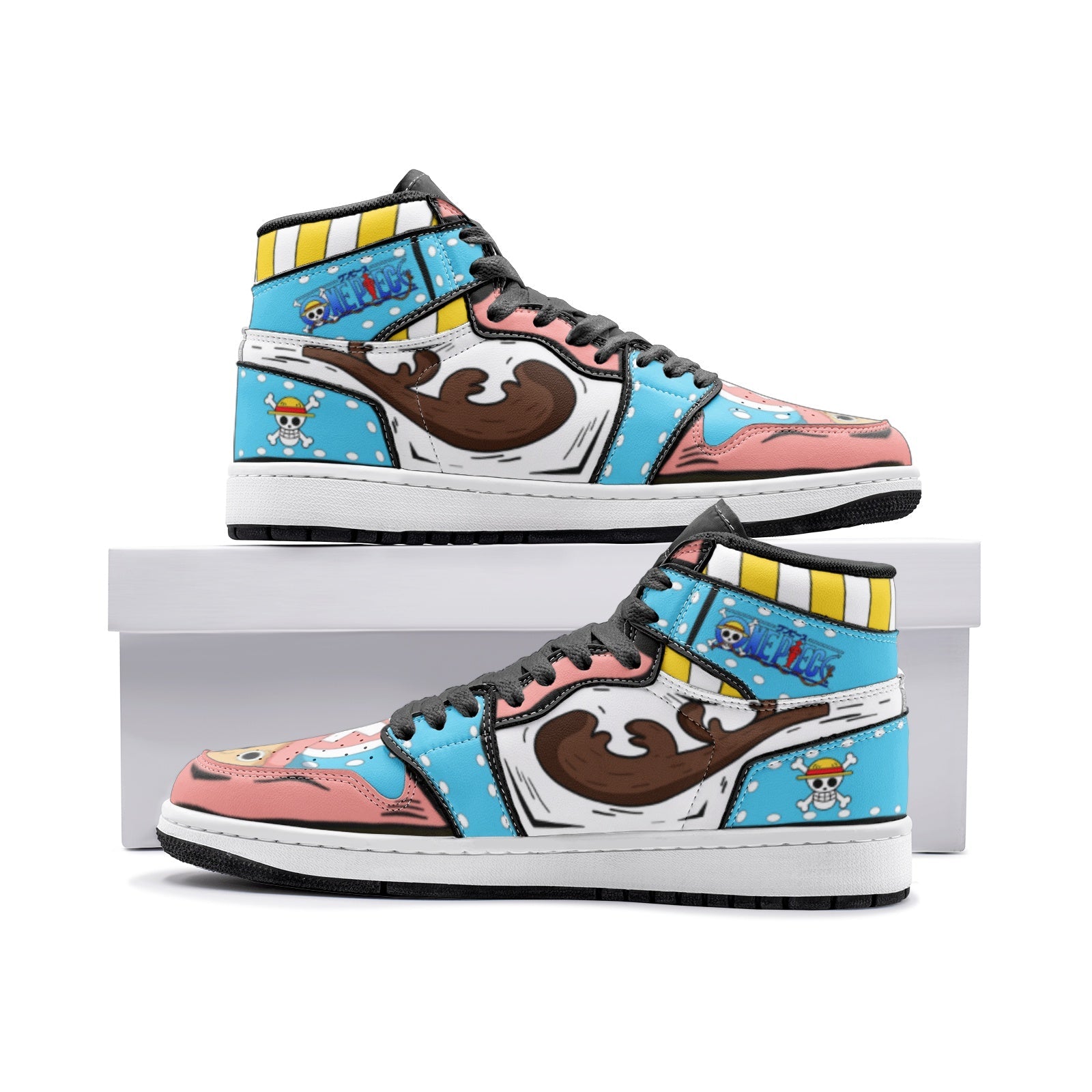 Tony Tony Chopper One Piece Mid 1 Basketball Shoes