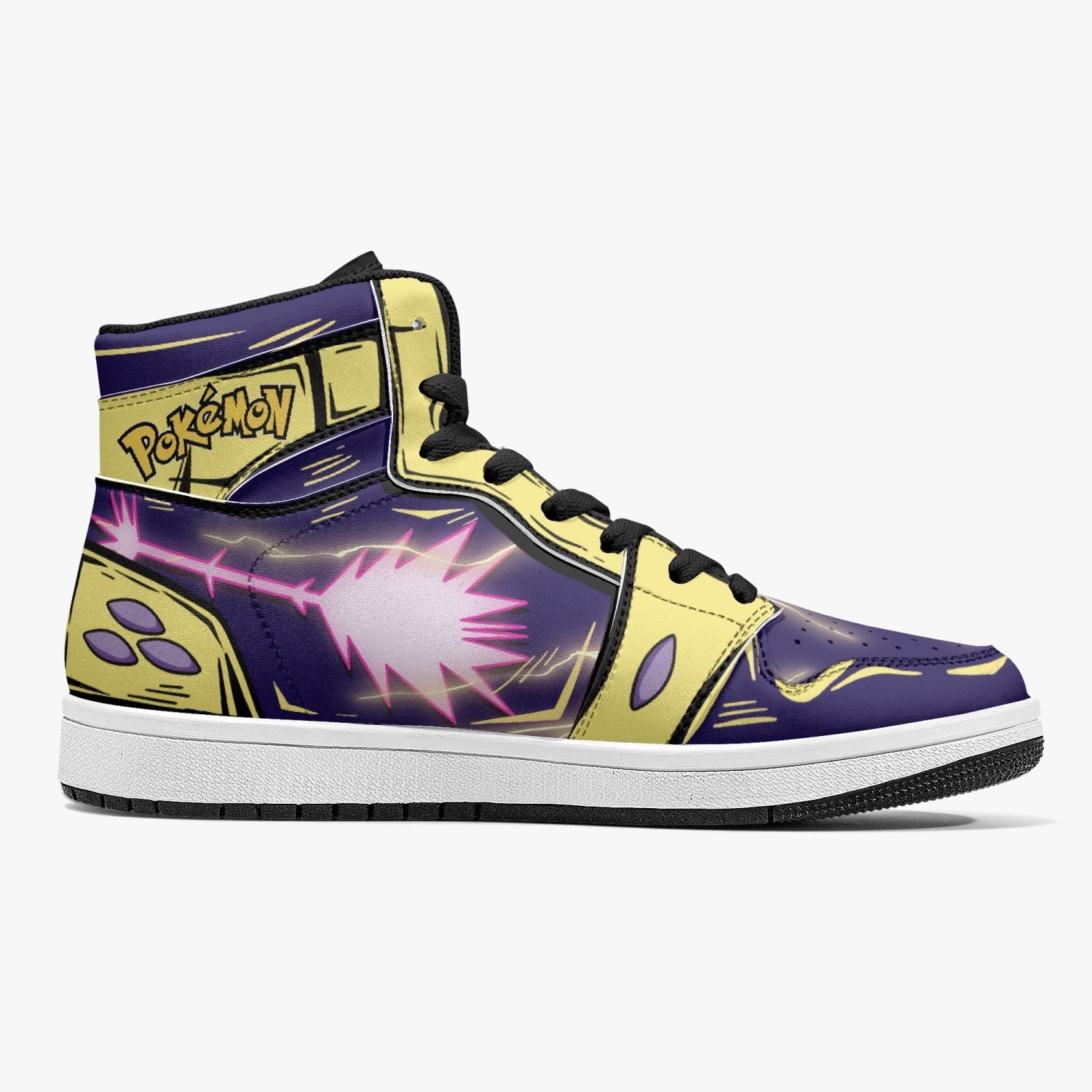 Toxtricity Pokemon Mid 1 Basketball Shoes