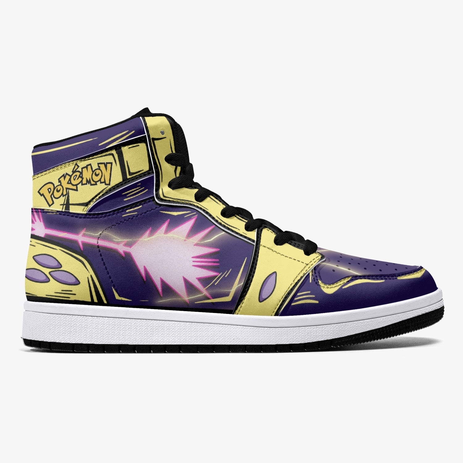 Toxtricity Pokemon Mid 1 Basketball Shoes