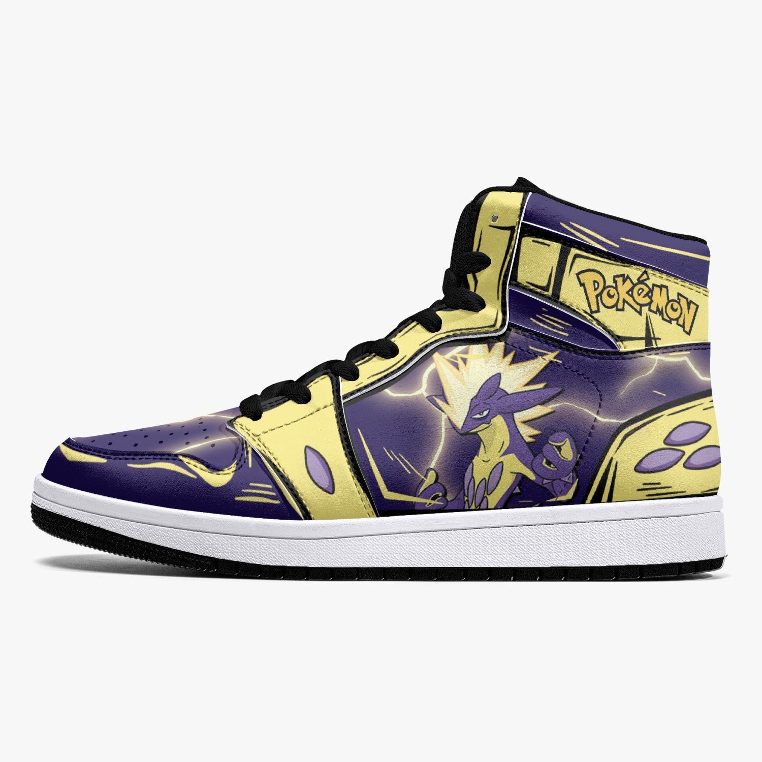 Toxtricity Pokemon Mid 1 Basketball Shoes