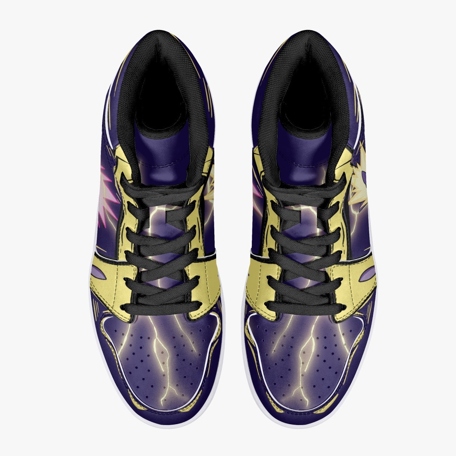 Toxtricity Pokemon Mid 1 Basketball Shoes