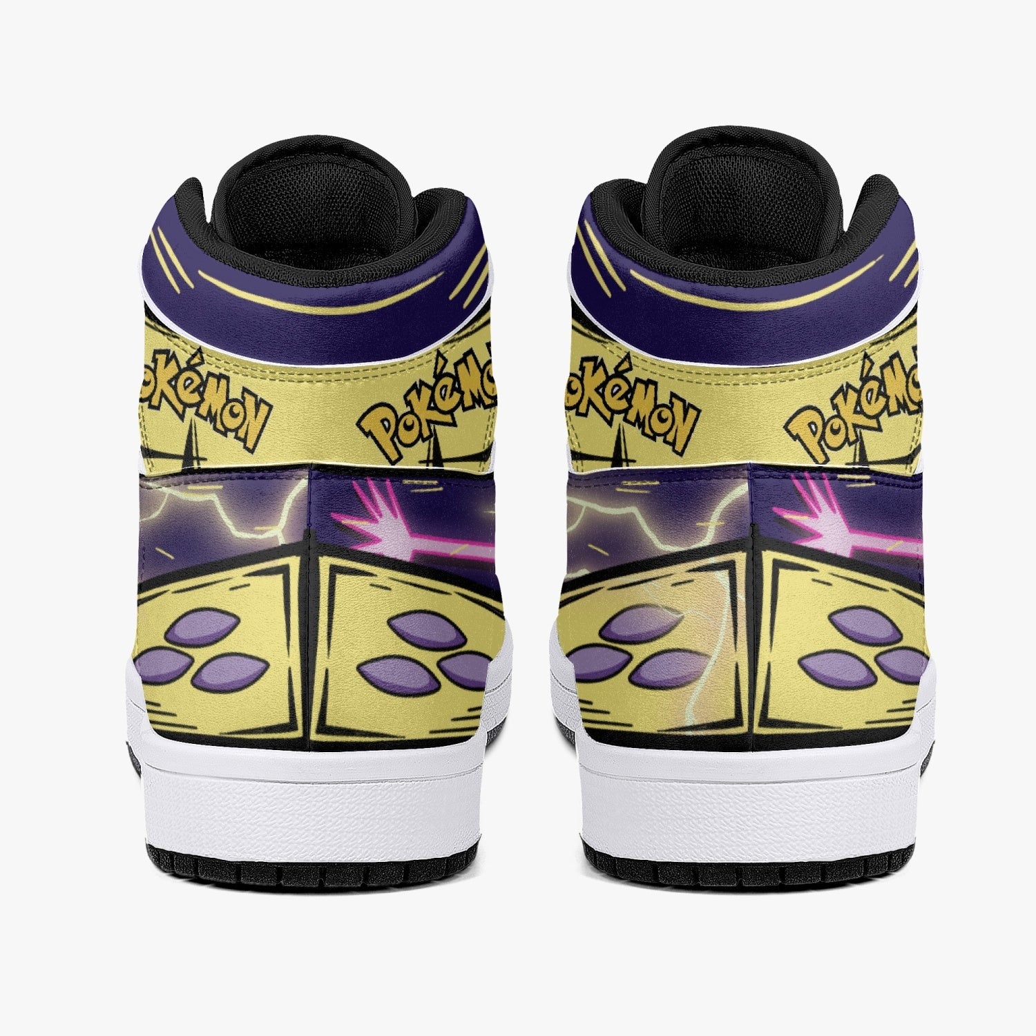 Toxtricity Pokemon Mid 1 Basketball Shoes