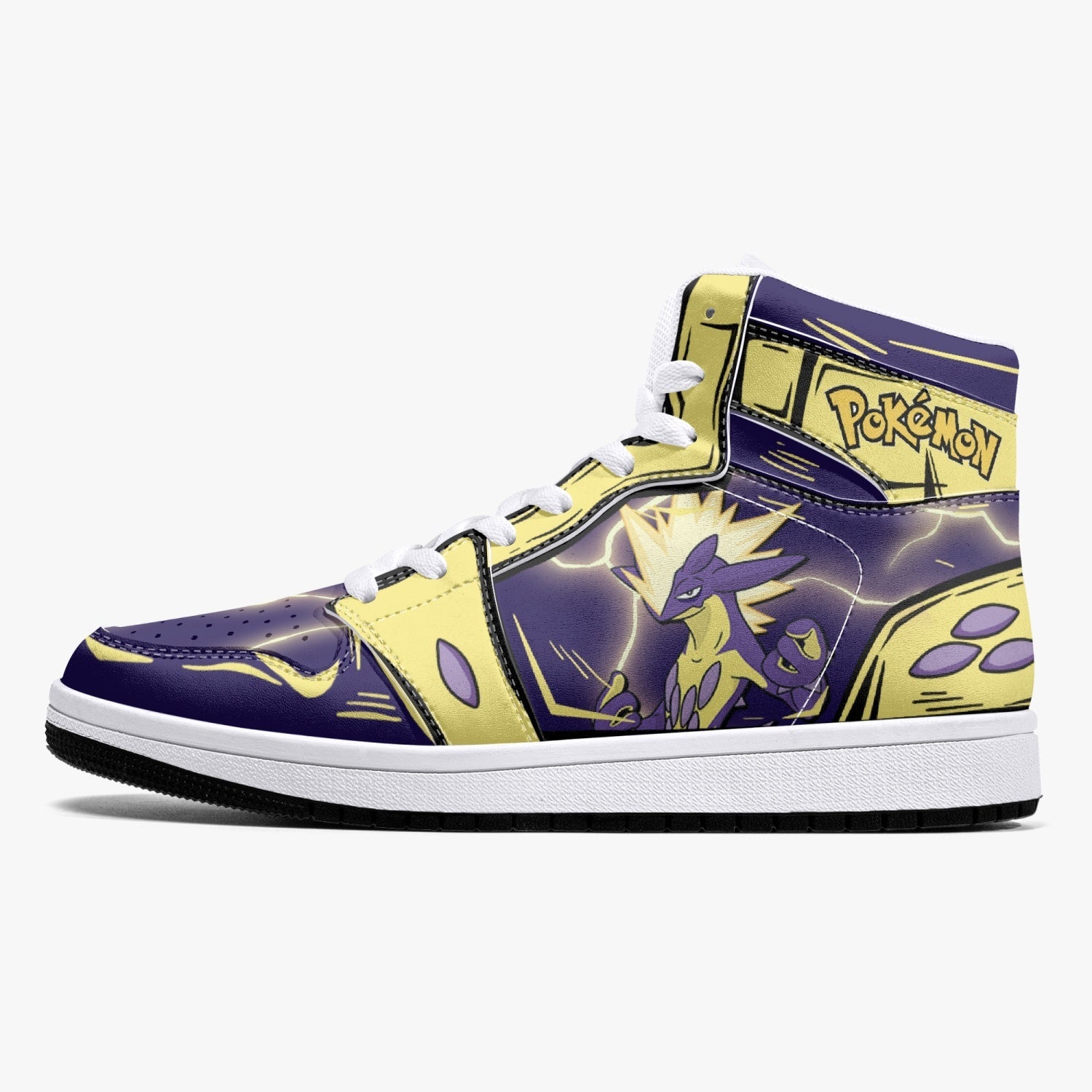 Toxtricity Pokemon Mid 1 Basketball Shoes