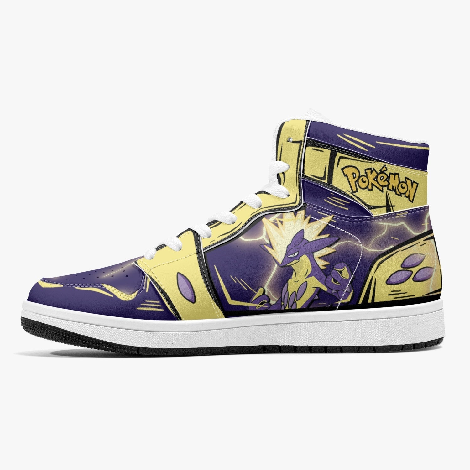 Toxtricity Pokemon Mid 1 Basketball Shoes