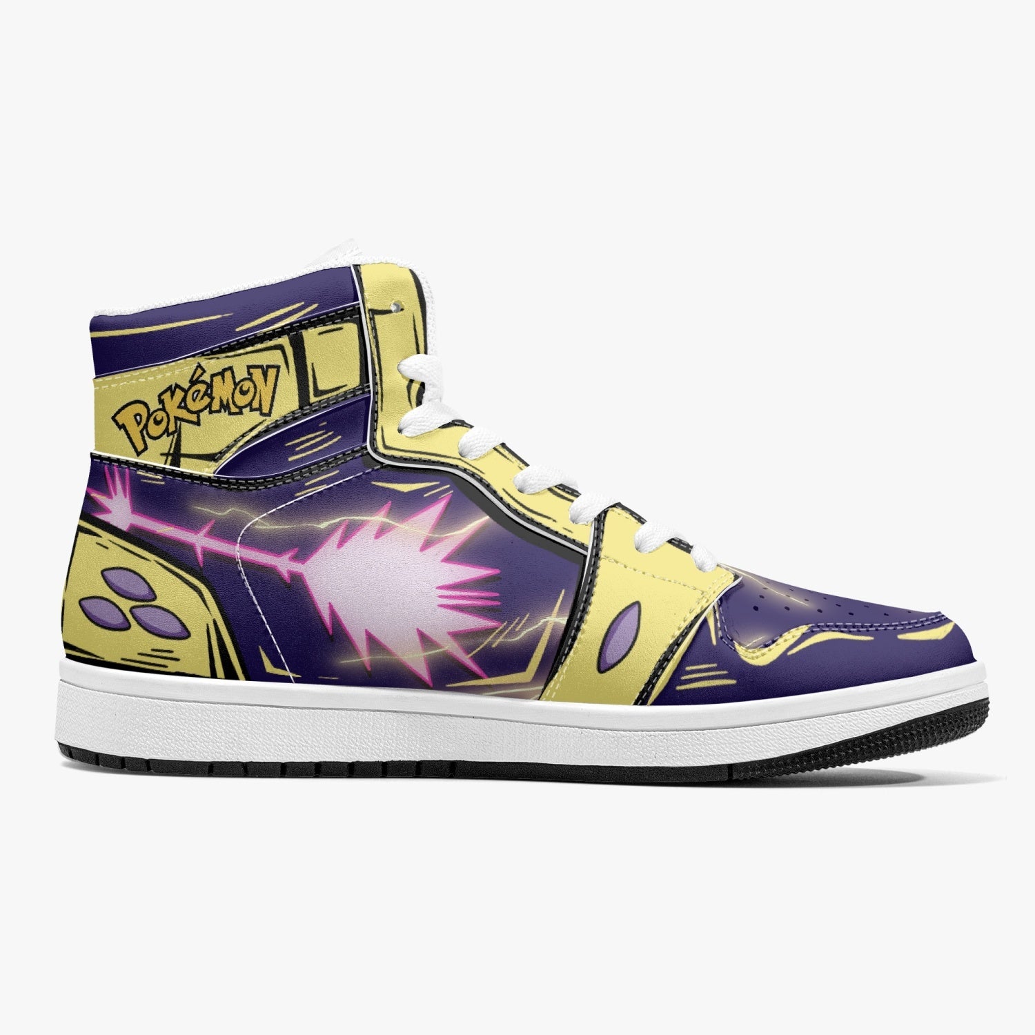 Toxtricity Pokemon Mid 1 Basketball Shoes