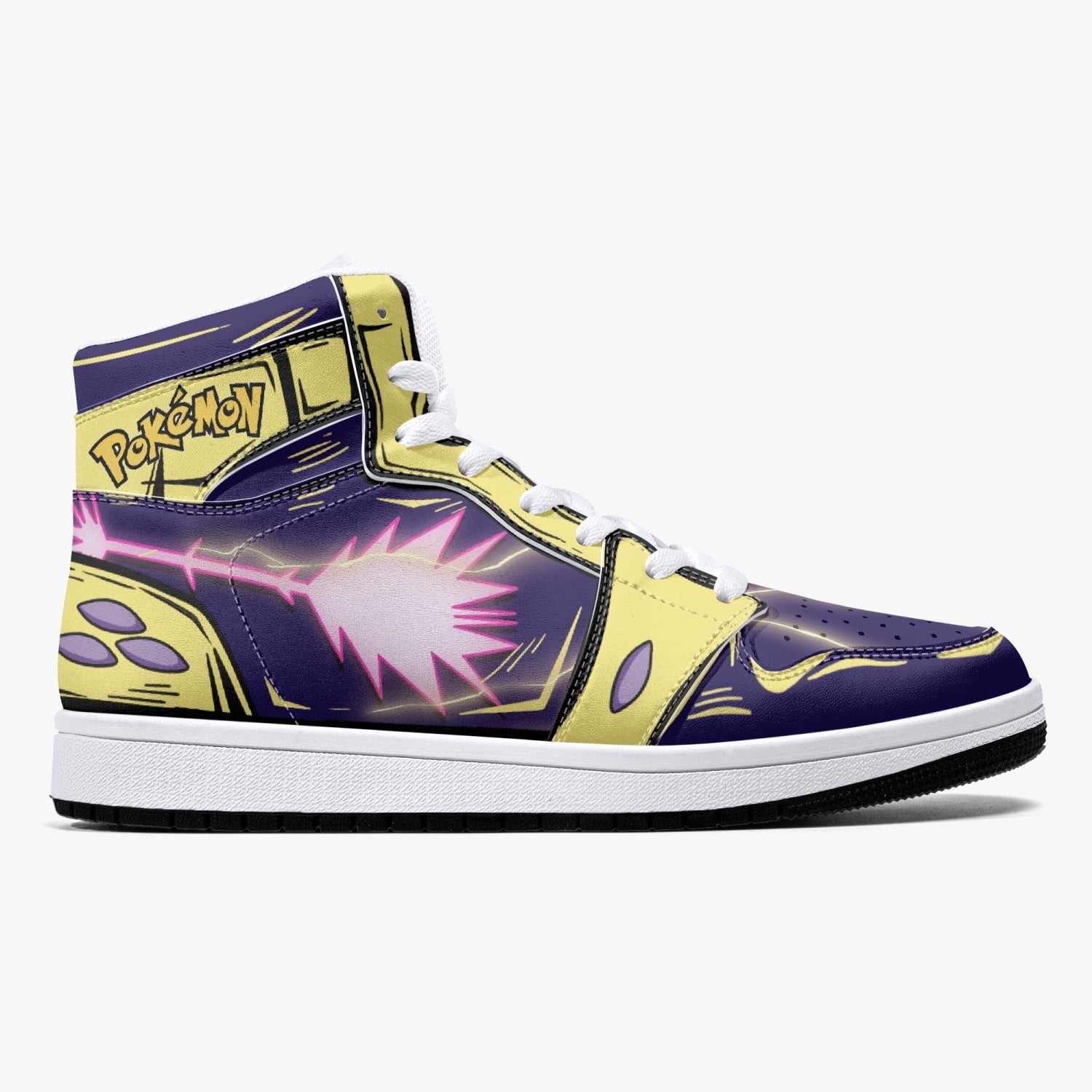 Toxtricity Pokemon Mid 1 Basketball Shoes