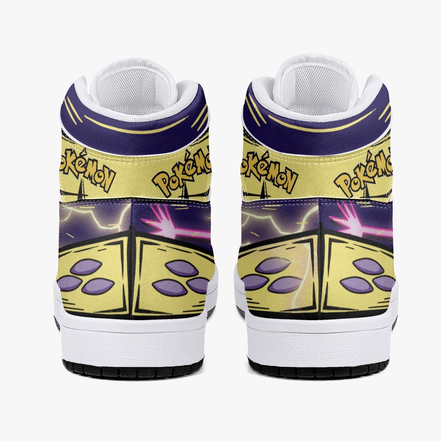Toxtricity Pokemon Mid 1 Basketball Shoes
