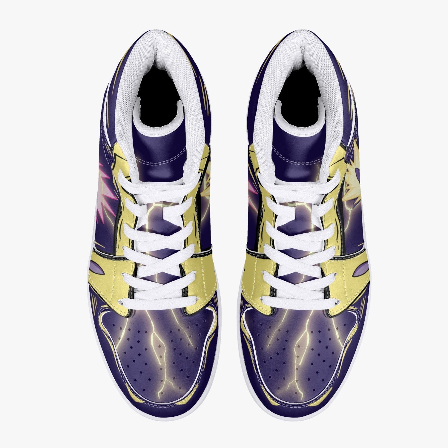 Toxtricity Pokemon Mid 1 Basketball Shoes