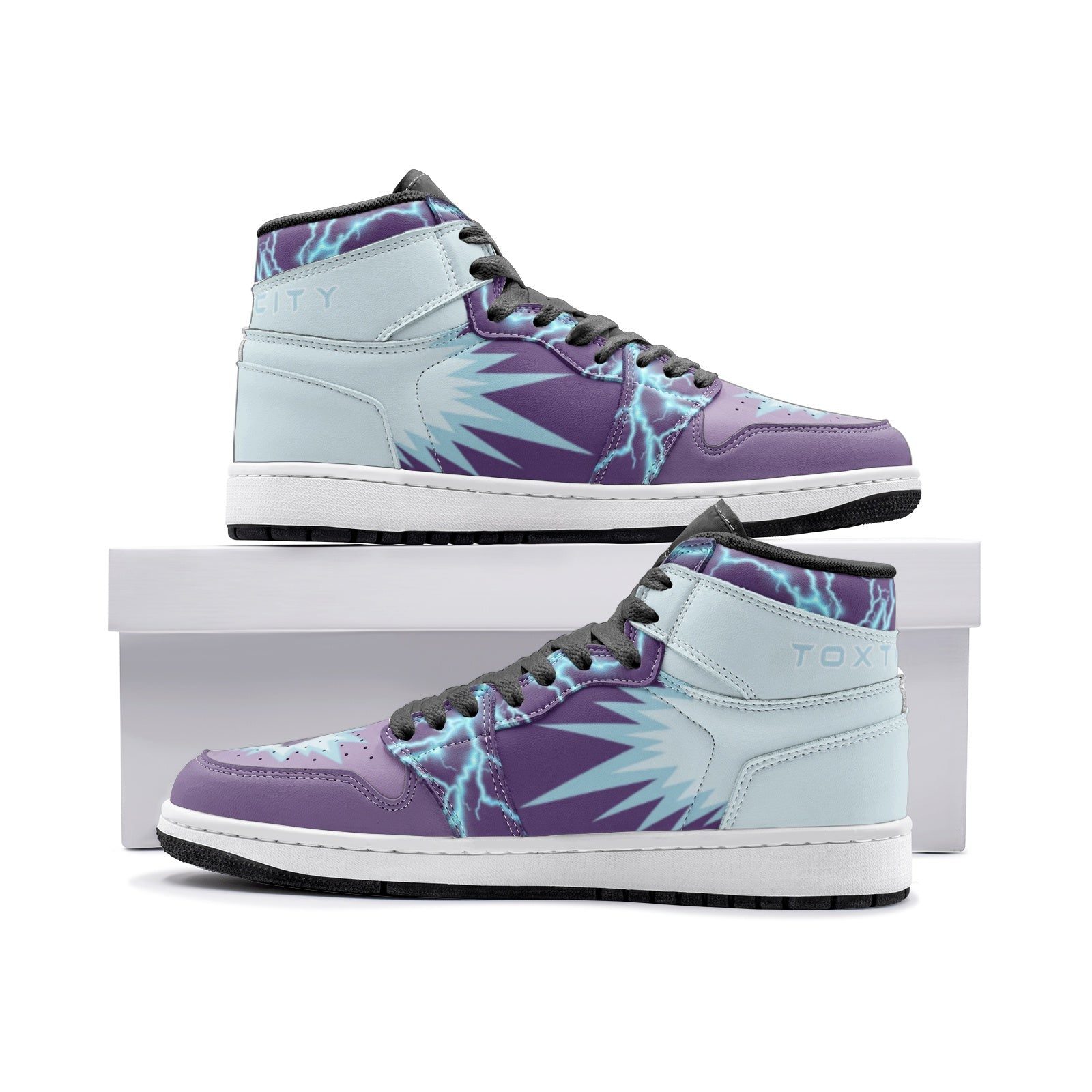 Toxtricity Pokemon V2 Mid 1 Basketball Shoes