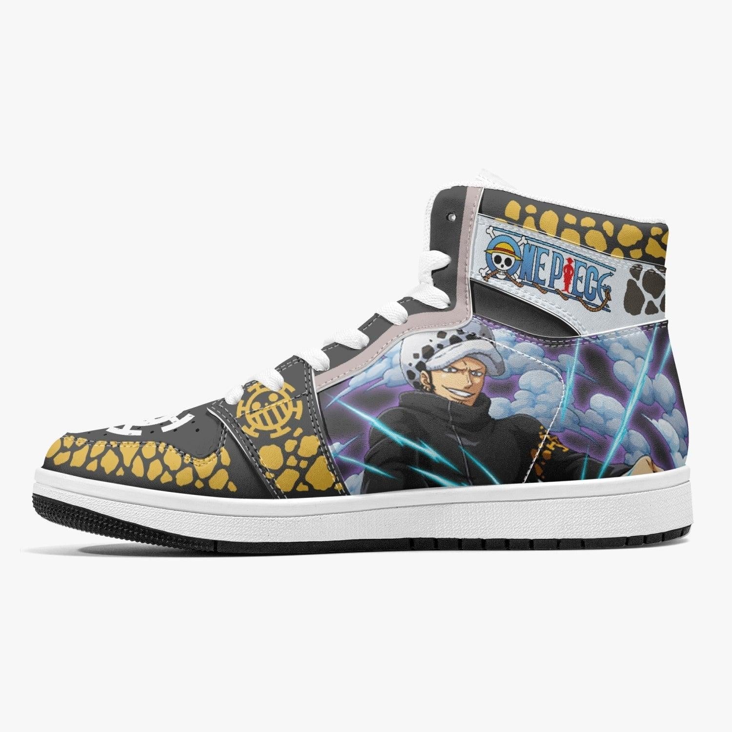 Trafalgar D. Law Timeskip One Piece Mid 1 Basketball Shoes