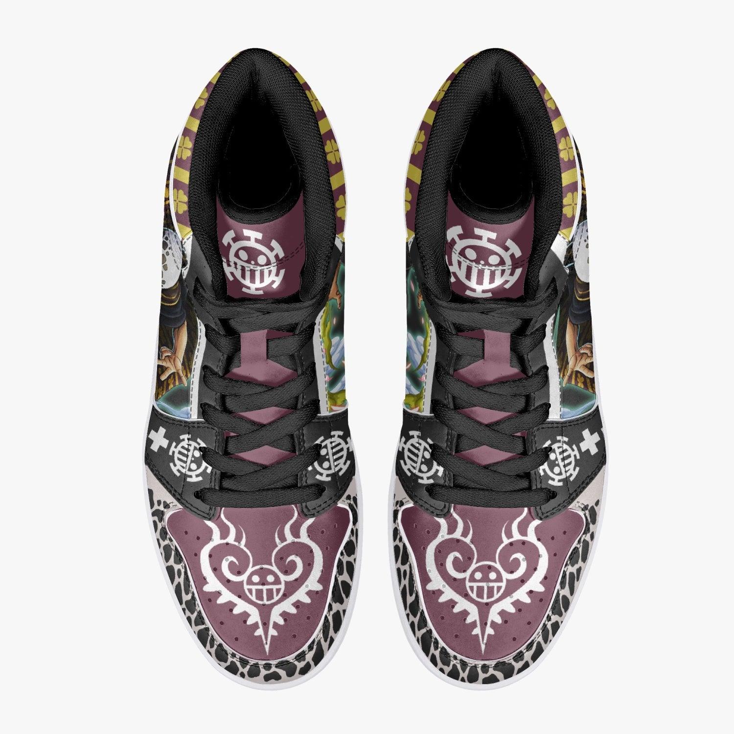 Trafalgar D. Law Wano One Piece Mid 1 Basketball Shoes