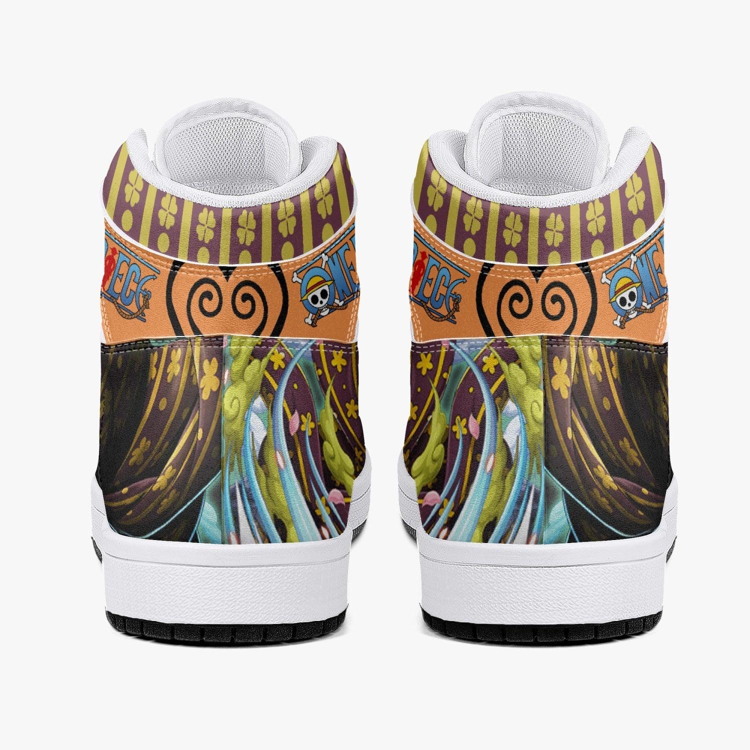 Trafalgar D. Law Wano One Piece Mid 1 Basketball Shoes