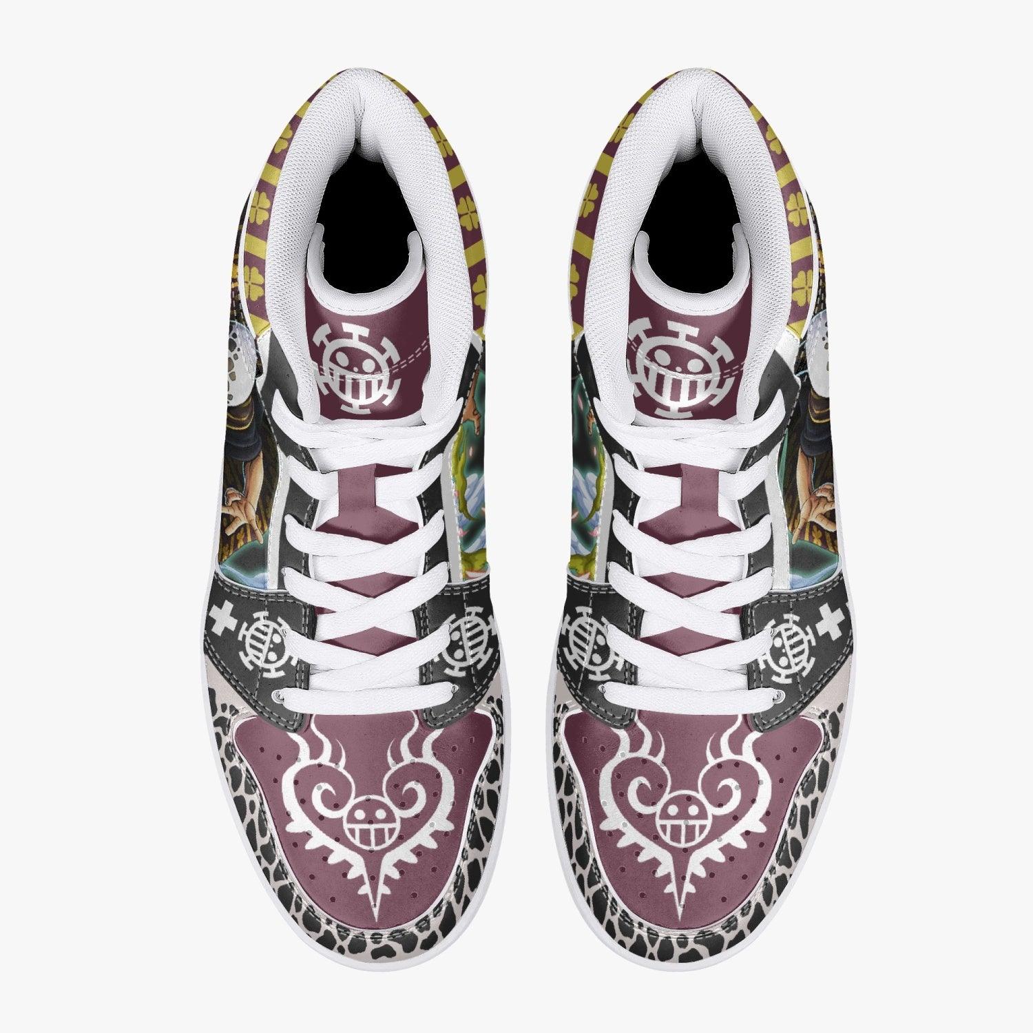 Trafalgar D. Law Wano One Piece Mid 1 Basketball Shoes
