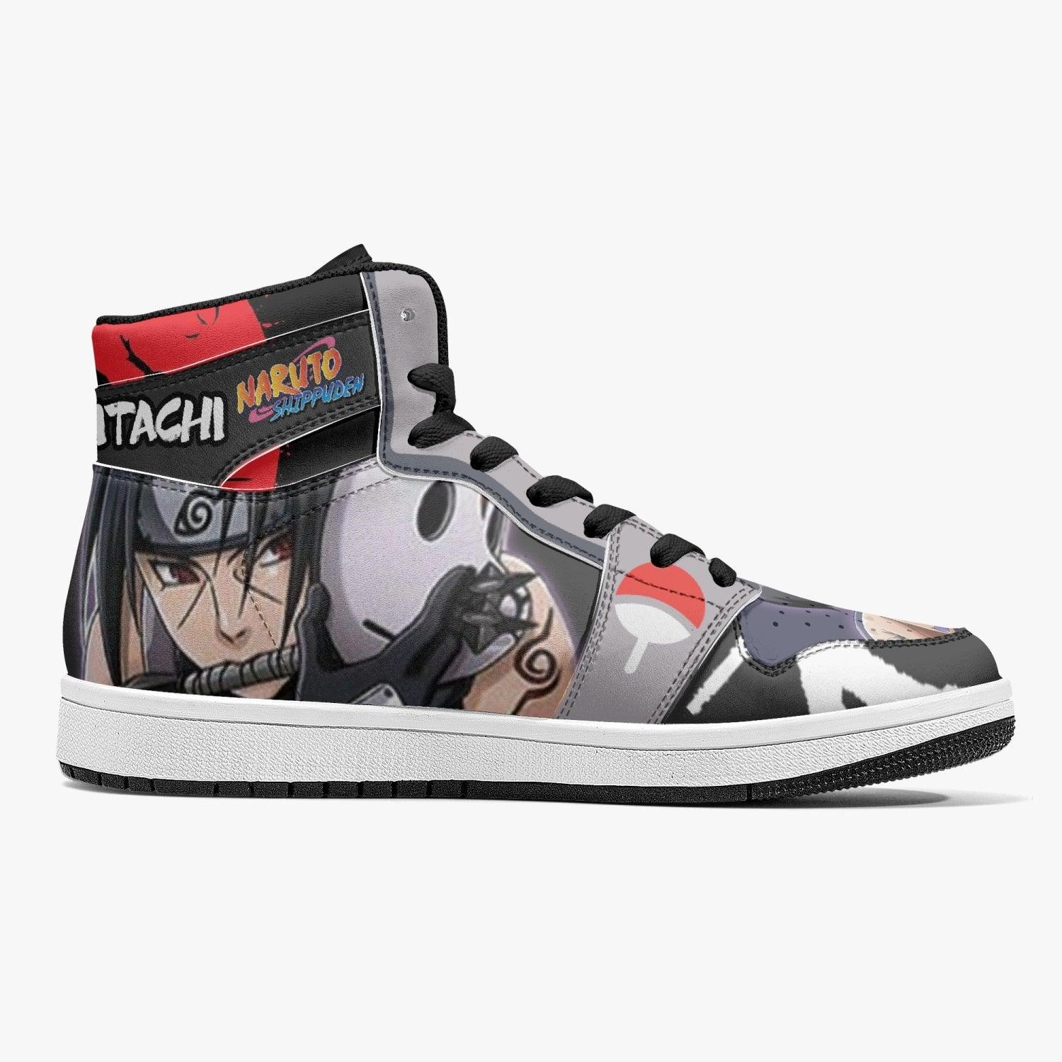 Uchiha Itachi Anbu Naruto Shippuden Mid 1 Basketball Shoes