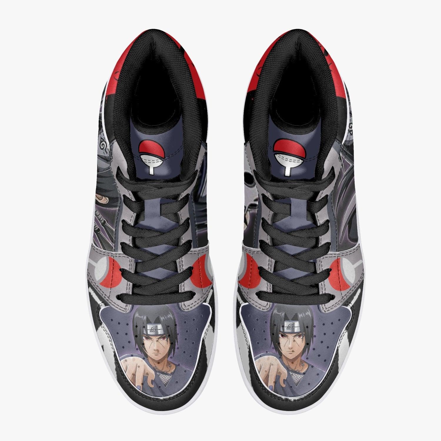 Uchiha Itachi Anbu Naruto Shippuden Mid 1 Basketball Shoes