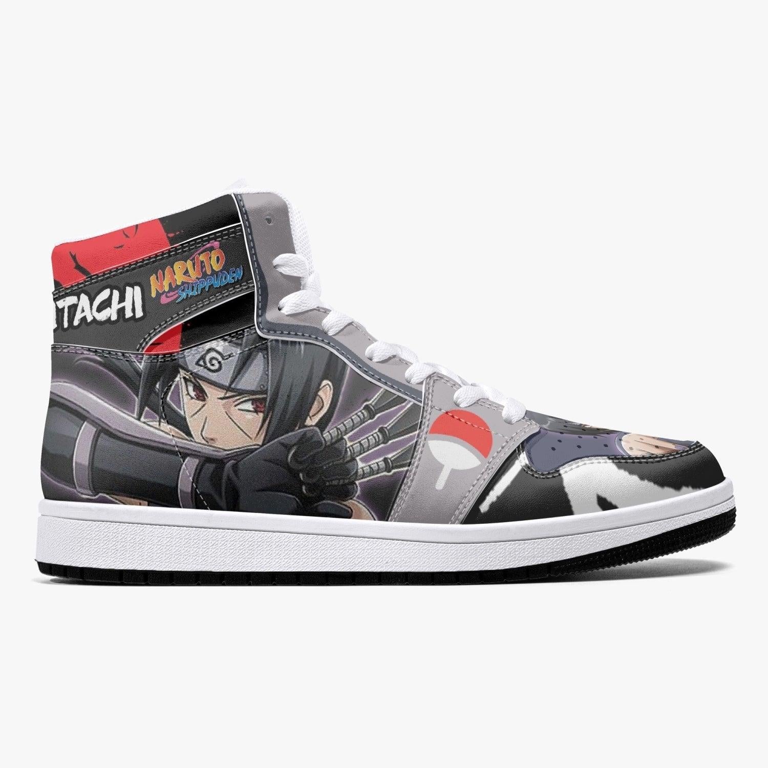 Uchiha Itachi Anbu Naruto Shippuden Mid 1 Basketball Shoes