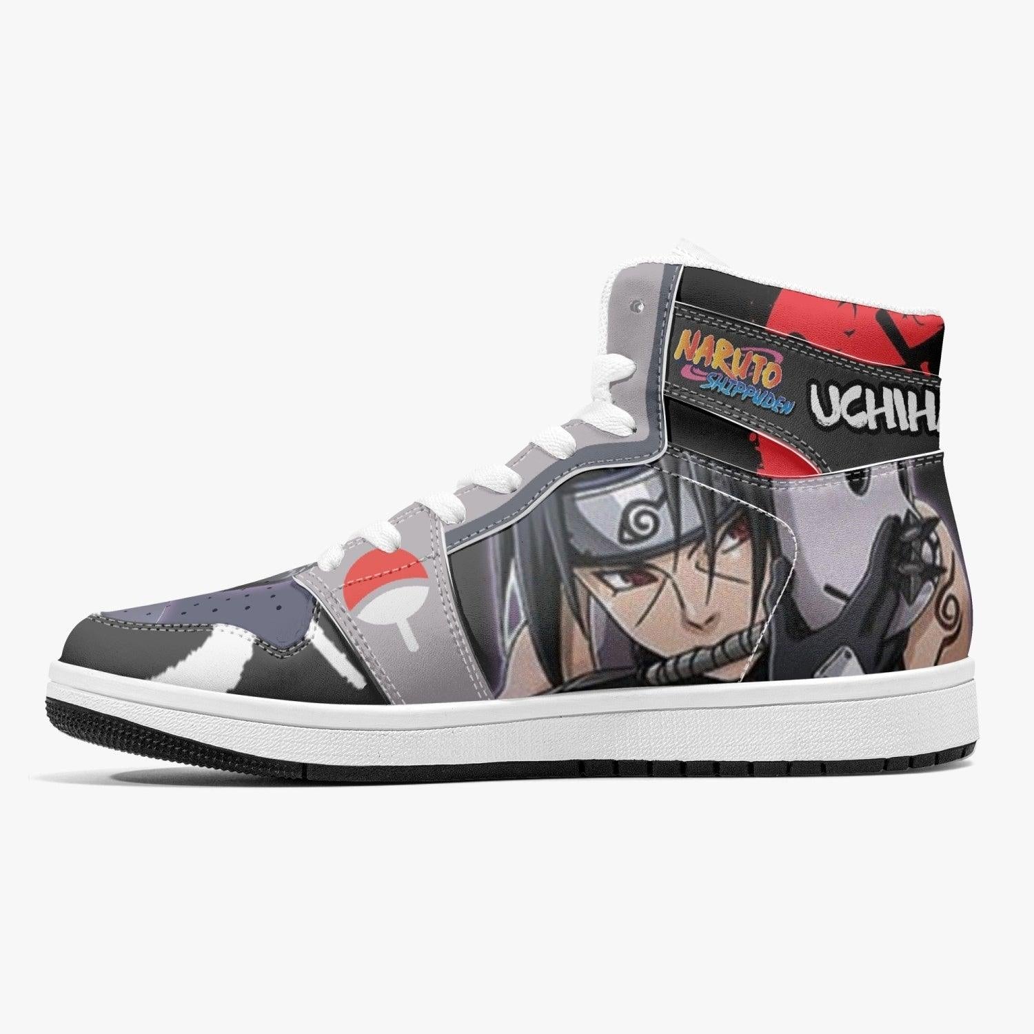 Uchiha Itachi Anbu Naruto Shippuden Mid 1 Basketball Shoes
