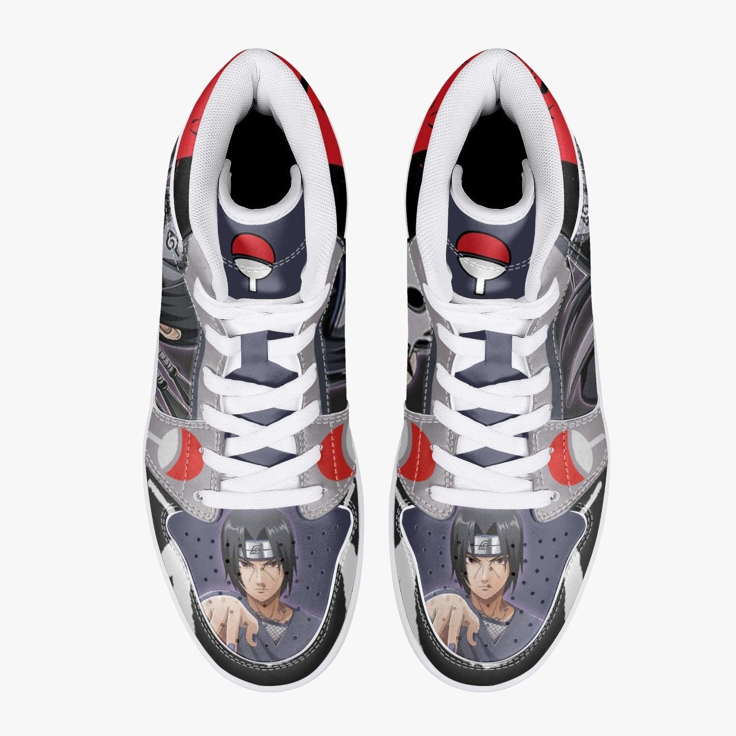 Uchiha Itachi Anbu Naruto Shippuden Mid 1 Basketball Shoes