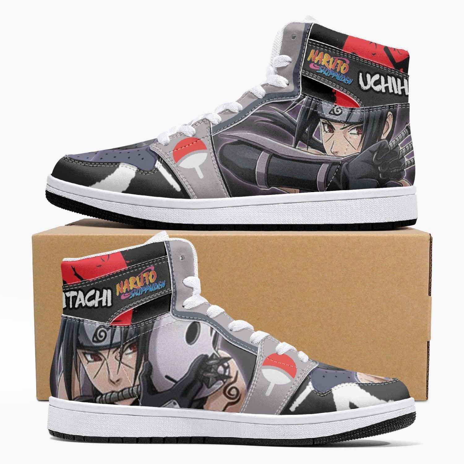 Uchiha Itachi Anbu Naruto Shippuden Mid 1 Basketball Shoes
