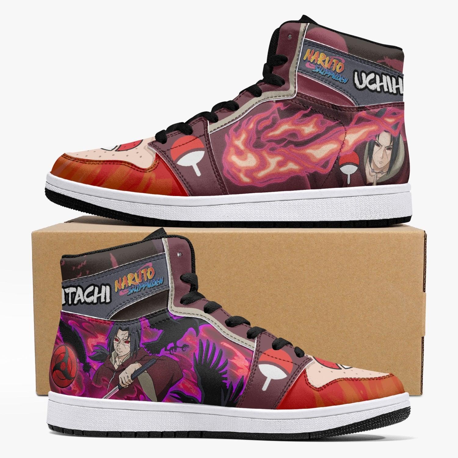 Uchiha Itachi Edo Tensei Naruto Shippuden Mid 1 Basketball Shoes