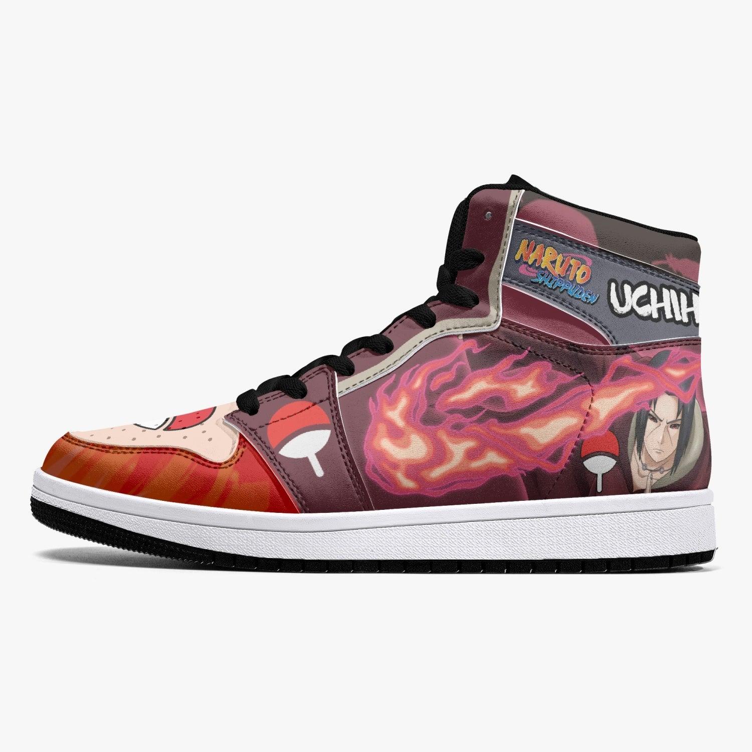 Uchiha Itachi Edo Tensei Naruto Shippuden Mid 1 Basketball Shoes