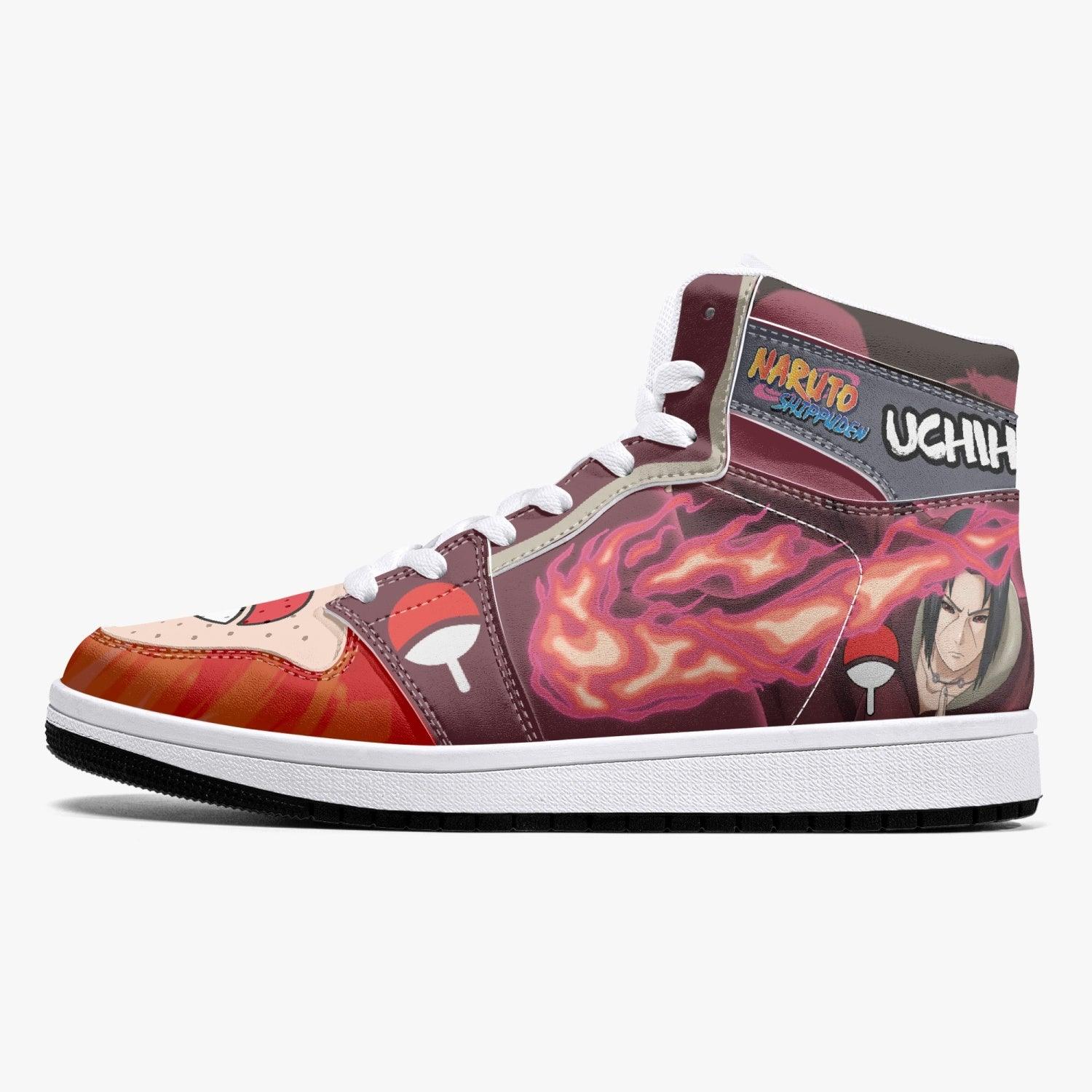Uchiha Itachi Edo Tensei Naruto Shippuden Mid 1 Basketball Shoes