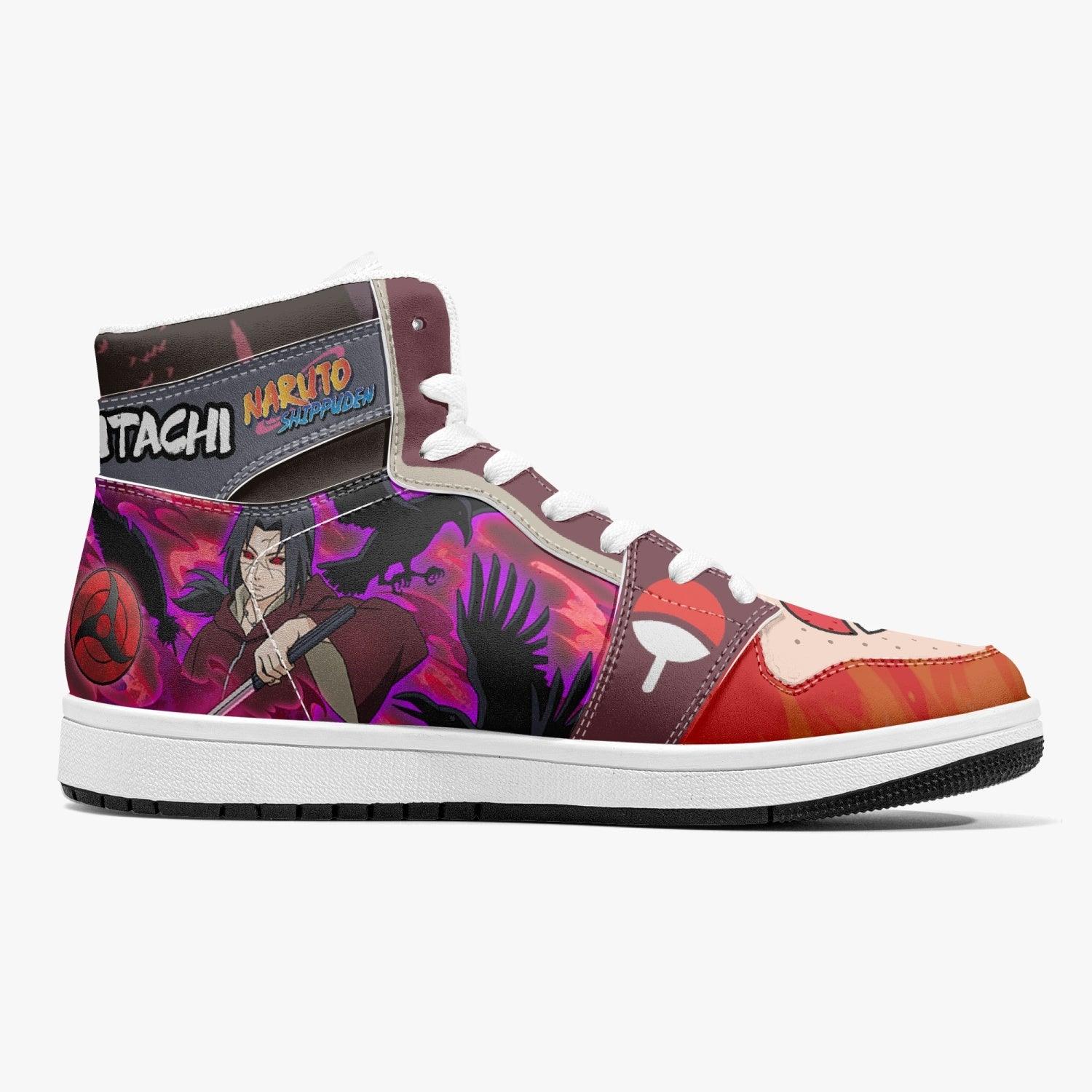Uchiha Itachi Edo Tensei Naruto Shippuden Mid 1 Basketball Shoes