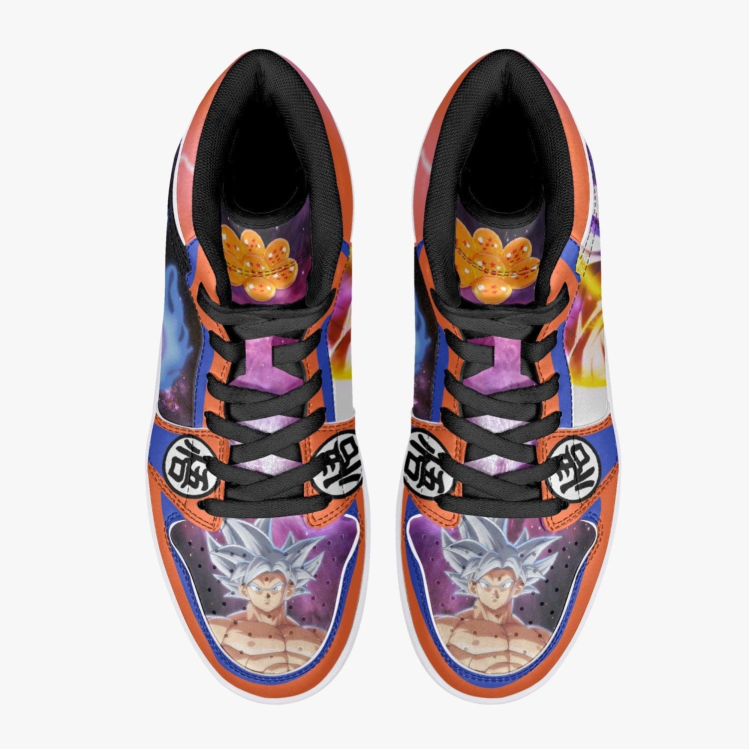 Ultra Instinct Goku Dragon Ball Super Mid 1 Basketball Shoes