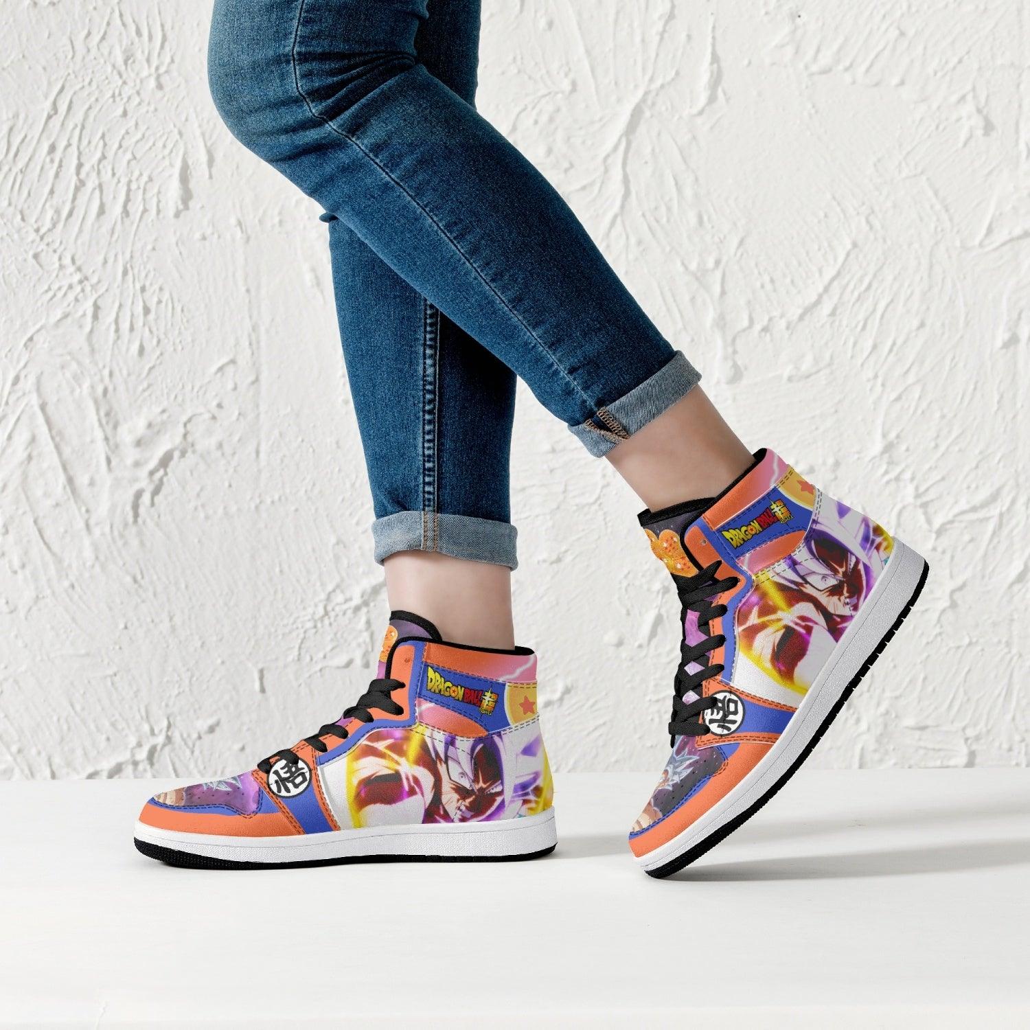 Ultra Instinct Goku Dragon Ball Super Mid 1 Basketball Shoes
