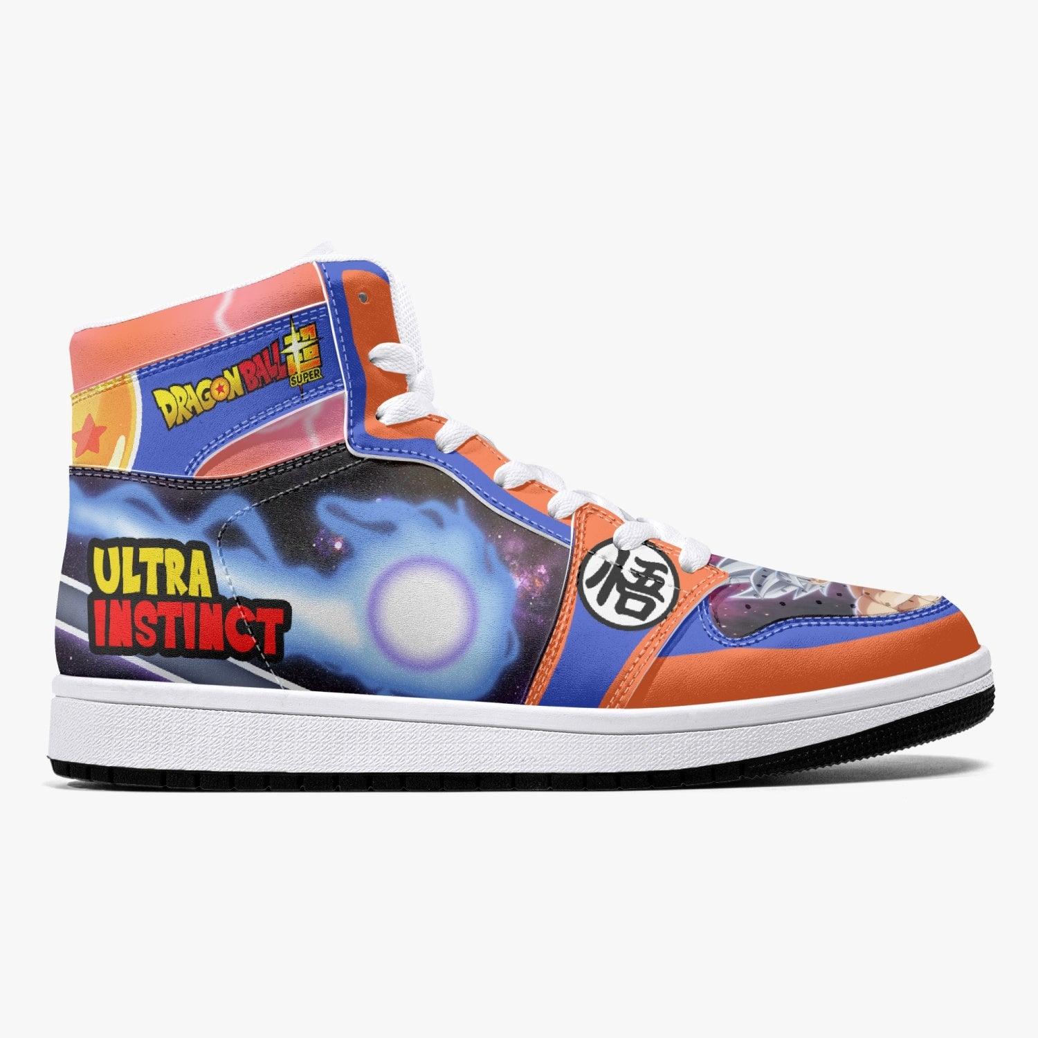 Ultra Instinct Goku Dragon Ball Super Mid 1 Basketball Shoes