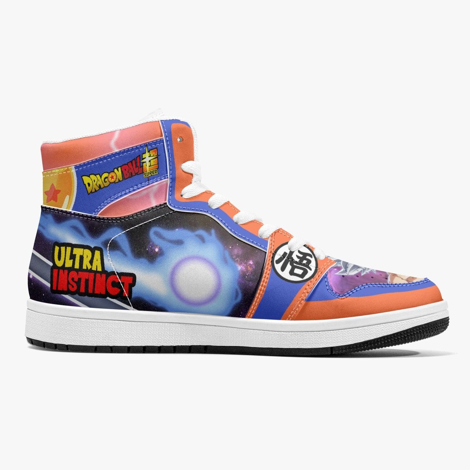 Ultra Instinct Goku Dragon Ball Super Mid 1 Basketball Shoes