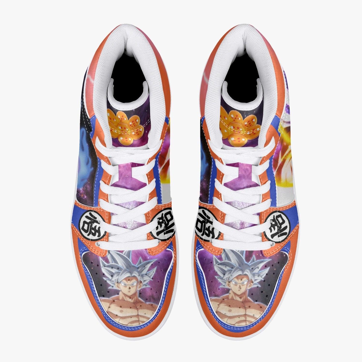 Ultra Instinct Goku Dragon Ball Super Mid 1 Basketball Shoes