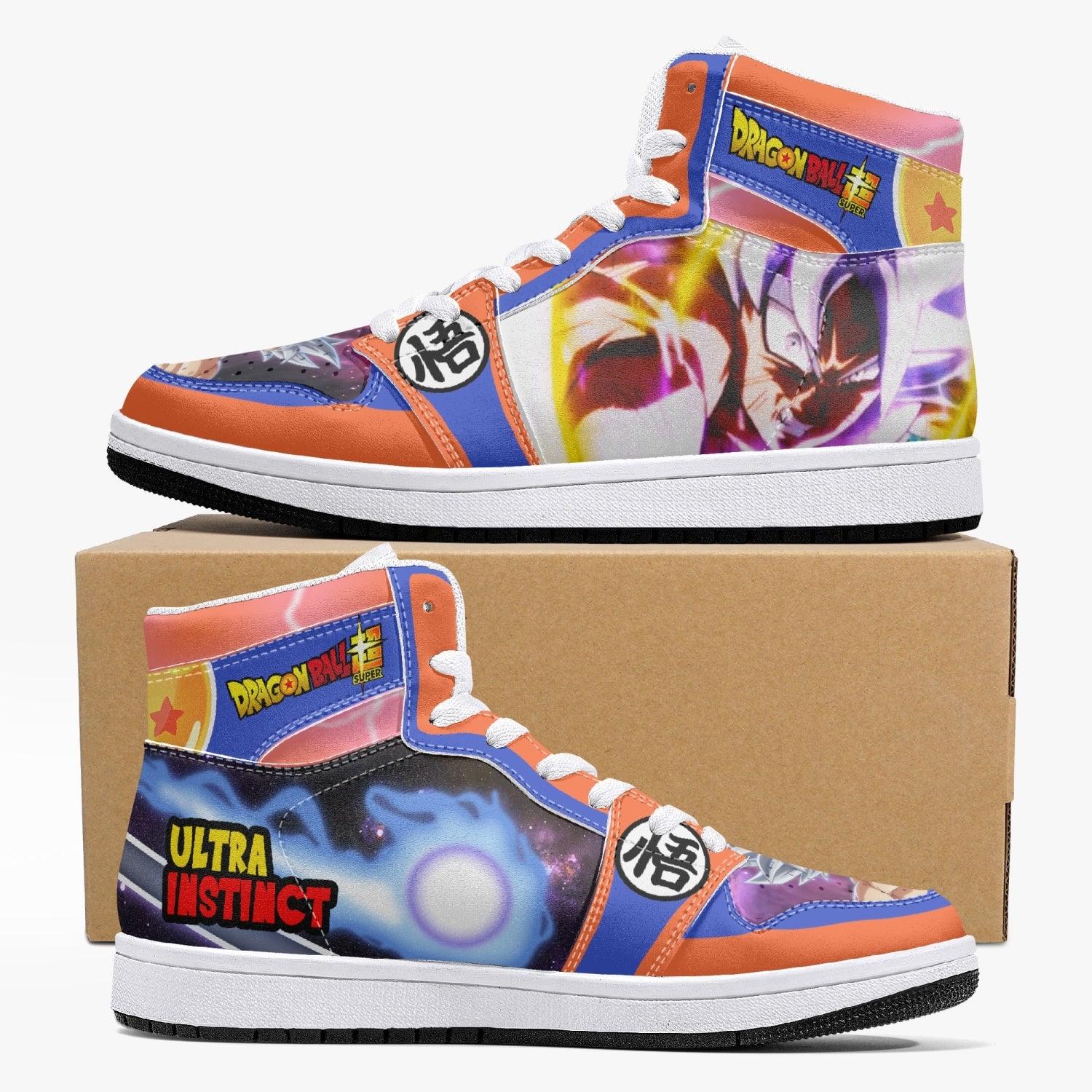 Ultra Instinct Goku Dragon Ball Super Mid 1 Basketball Shoes