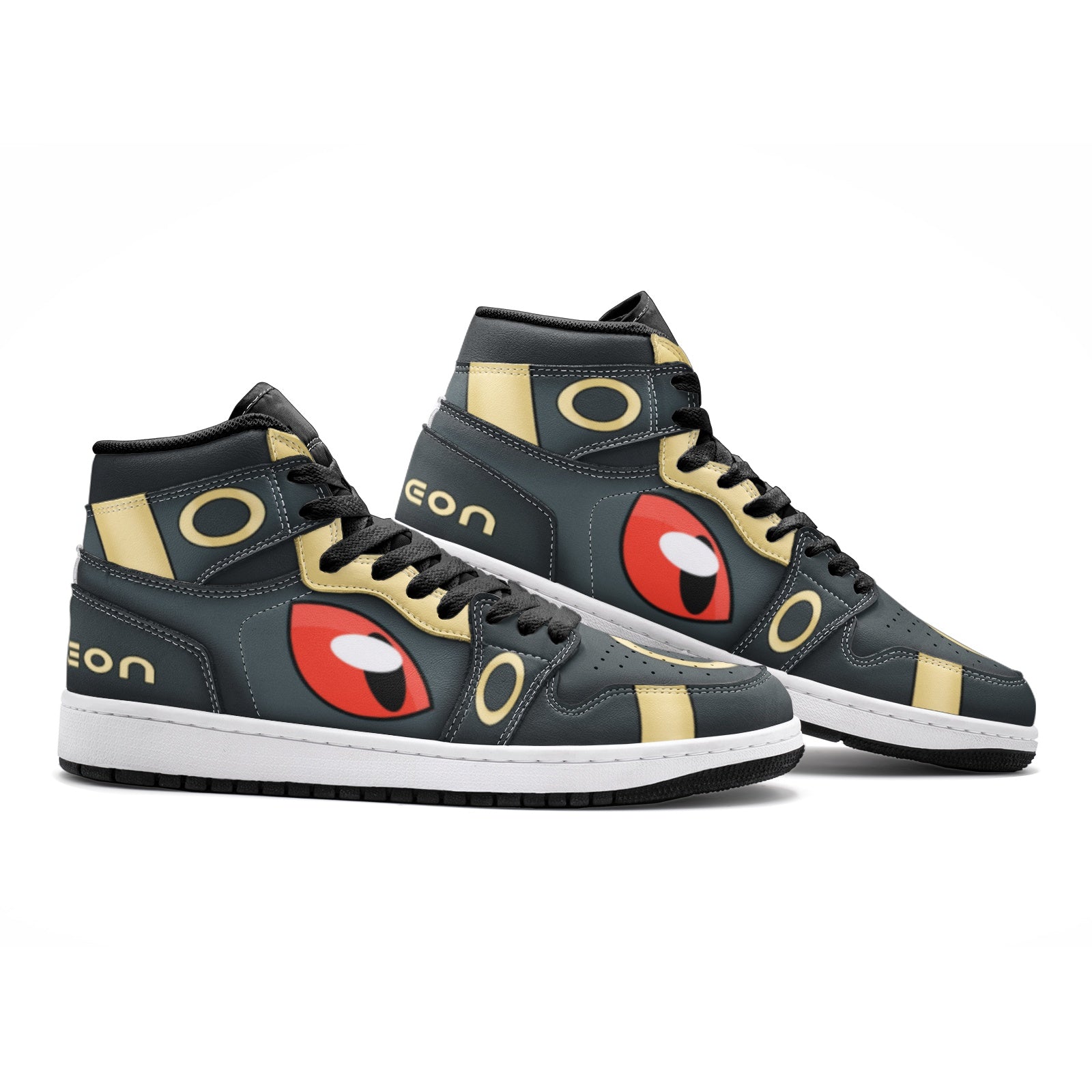 Umbreon V1 Pokemon Mid 1 Basketball Shoes