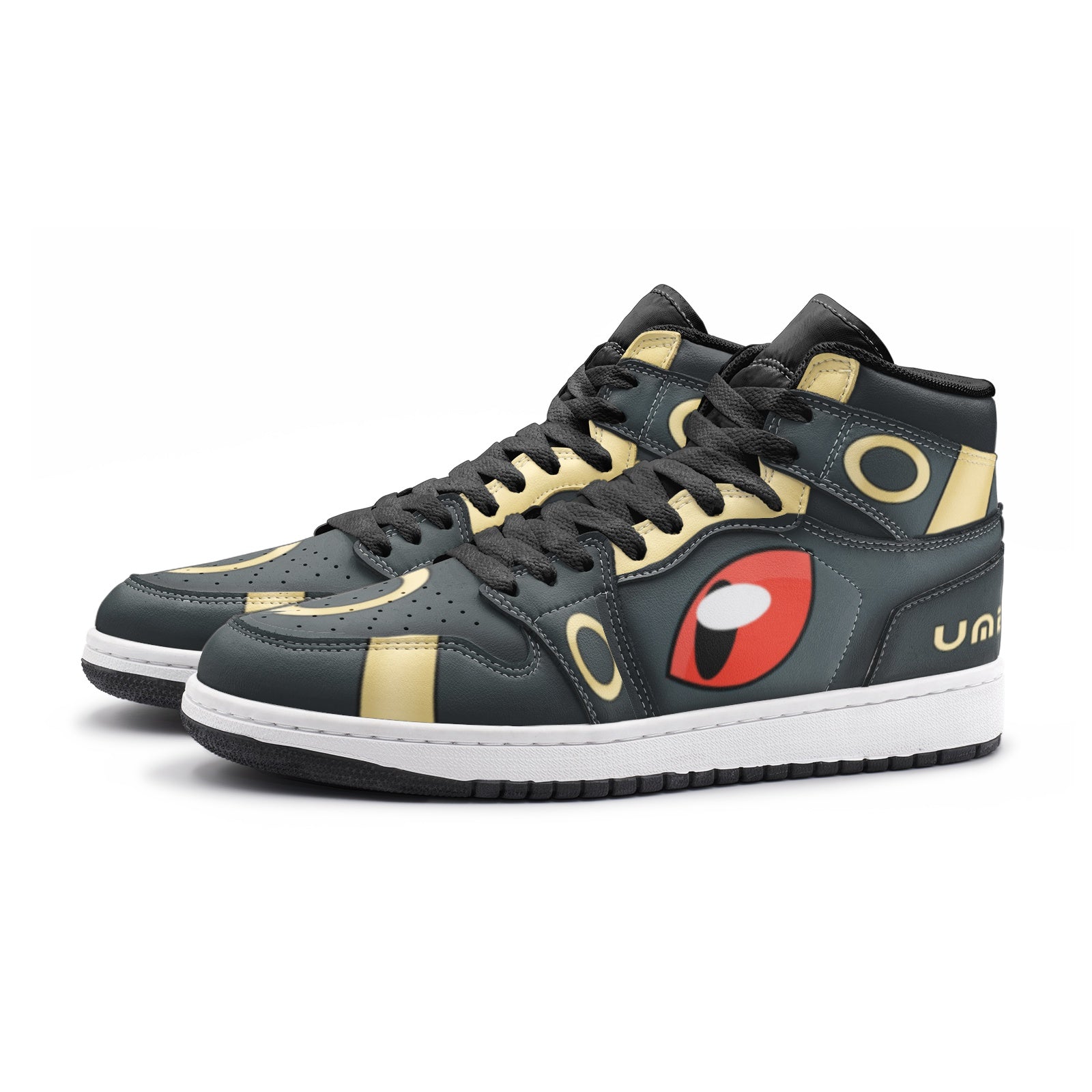 Umbreon V1 Pokemon Mid 1 Basketball Shoes