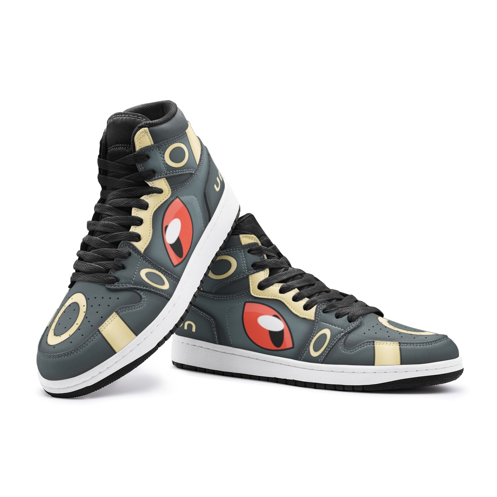 Umbreon V1 Pokemon Mid 1 Basketball Shoes
