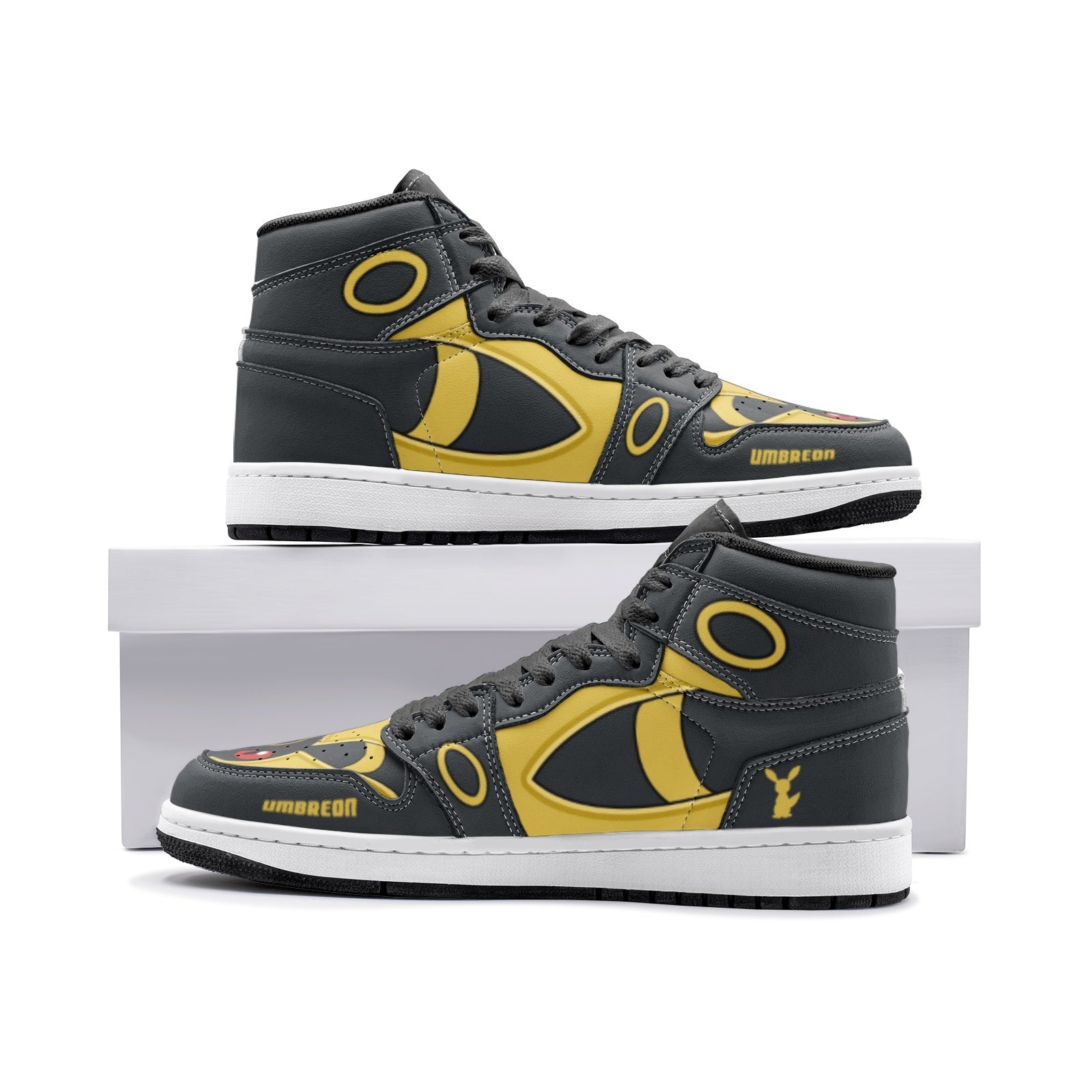 Umbreon V2 Pokemon Mid 1 Basketball Shoes