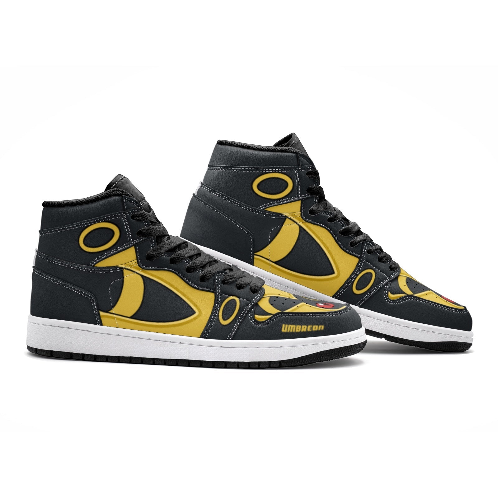 Umbreon V2 Pokemon Mid 1 Basketball Shoes