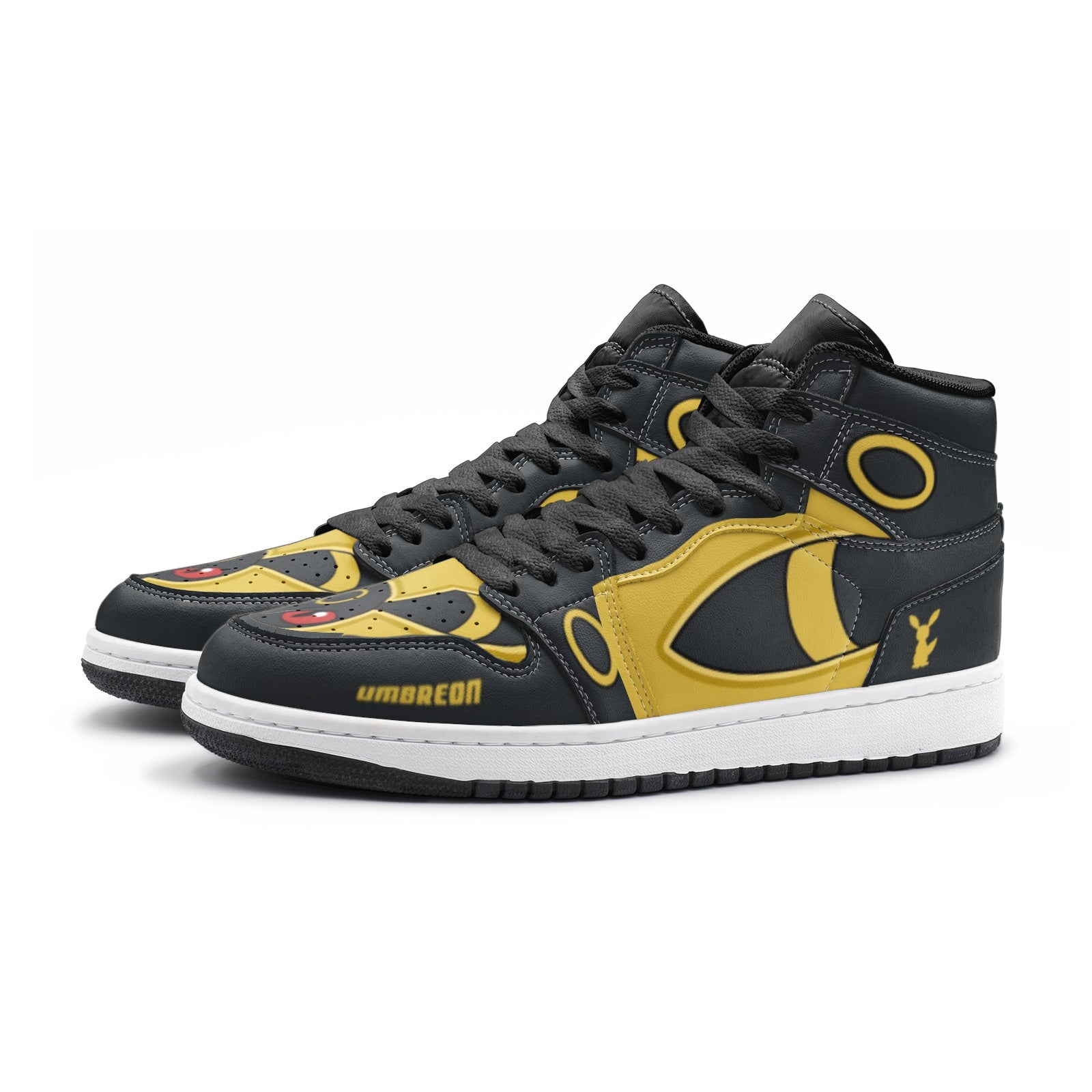 Umbreon V2 Pokemon Mid 1 Basketball Shoes