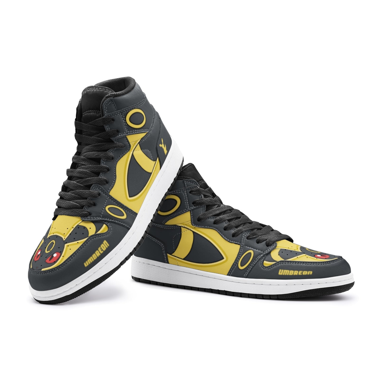 Umbreon V2 Pokemon Mid 1 Basketball Shoes